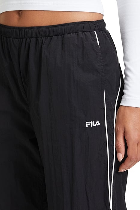 LAPLACE LOW WAIST OVERSIZED TRACK PANTS BLACK 7