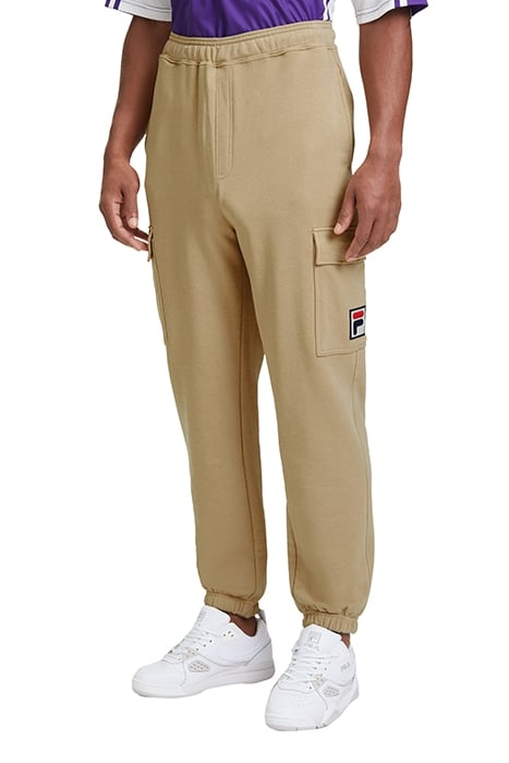 LONGARONE CARGO SWEAT PANTS CORNSTALK 1