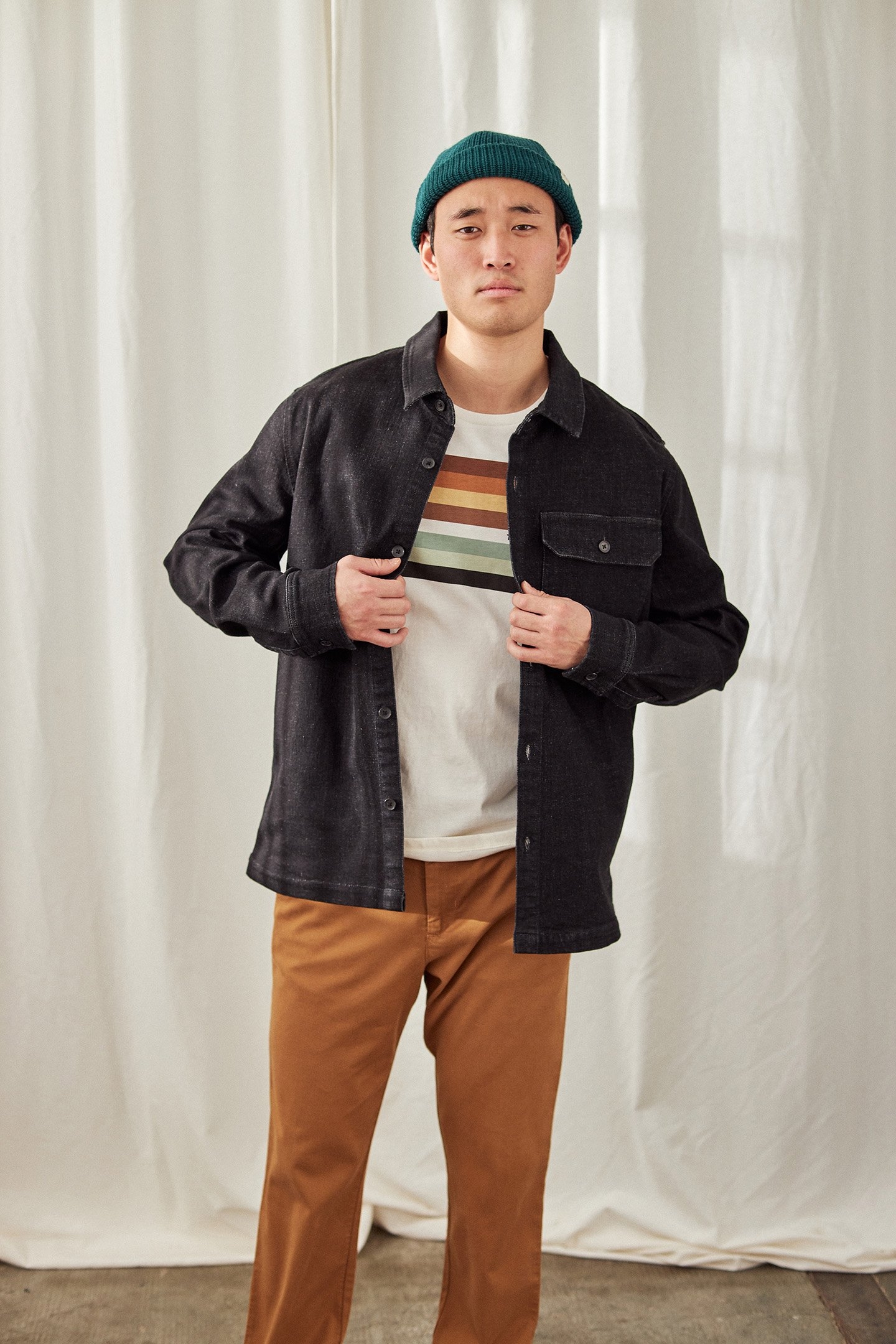 FUNDO - BLACK DENIM 1