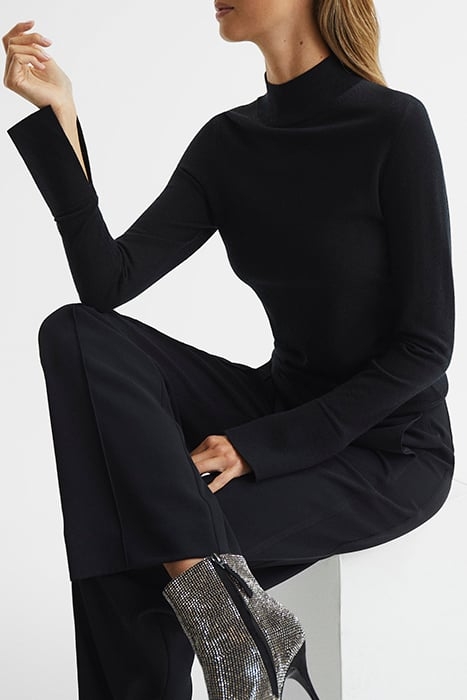 SASHA-MERINO SPLIT SLEEVE BLACK 7