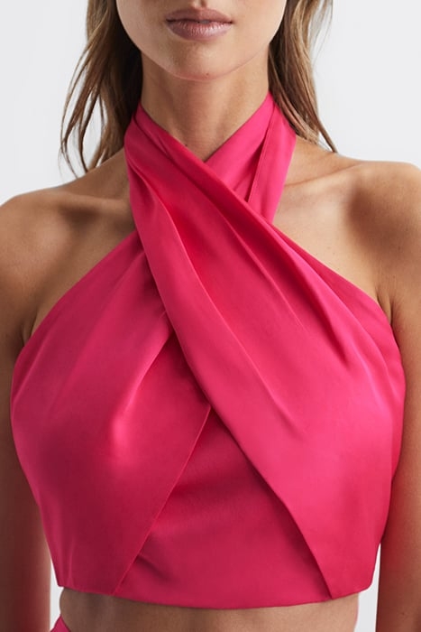 RUBY-HALTER OCCASION TOP PINK 6