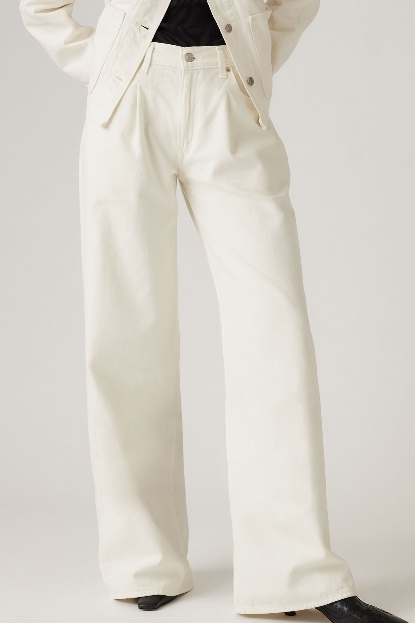 BAGGY DAD WIDE LEG LIGHTWEIGHT JEANS 1