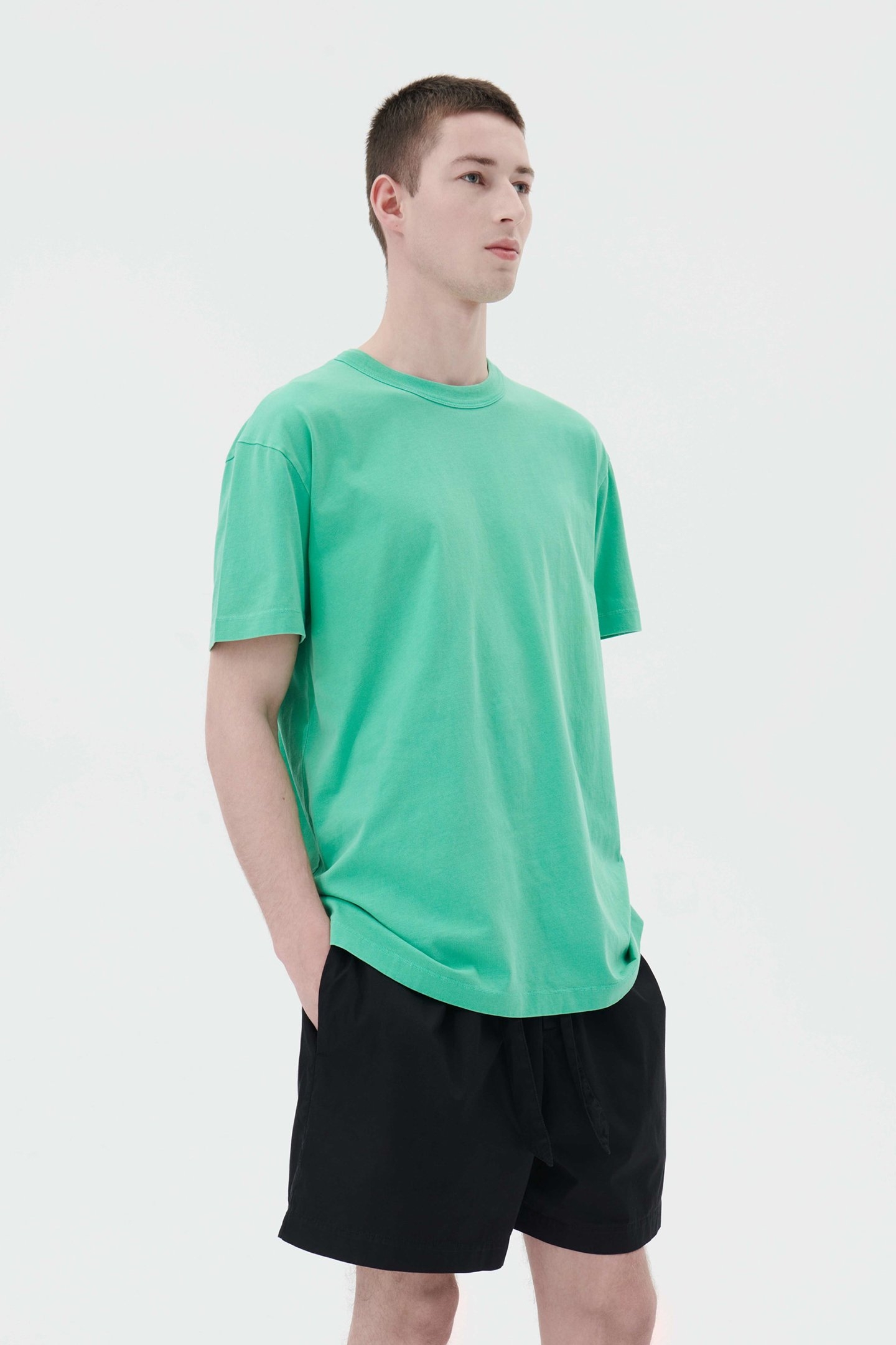 UNISEX SLEEPING T SHIRT EMERALD 1