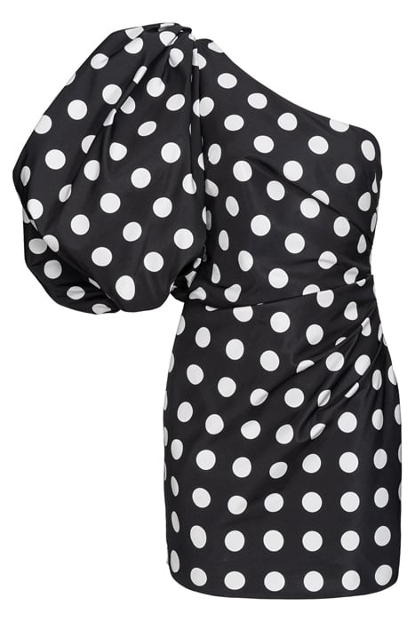 CEDRO DRESS BLACK/WHITE 2