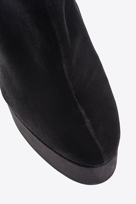 SHUMANN TRONCHETTO VELLUTO BLACK 4