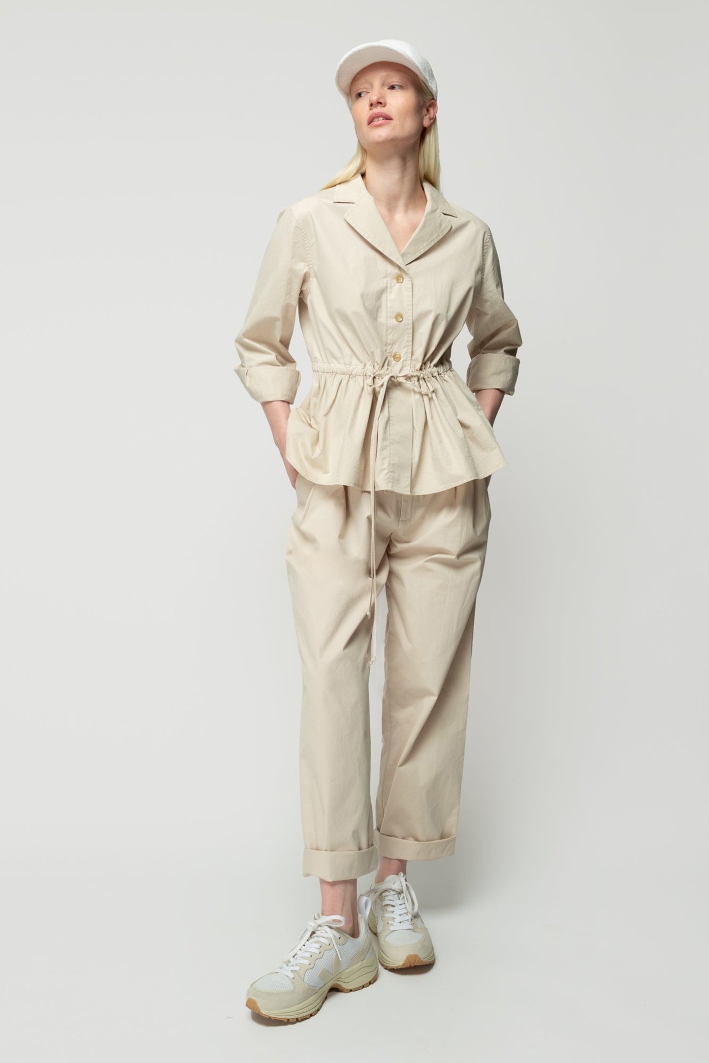 PANTS SATIN COTTON CHINO FINE DE CLAIRE 1