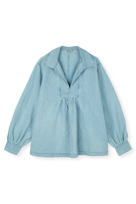 BLOUSE ANORAK ULTRA LIGHT DENIM 3