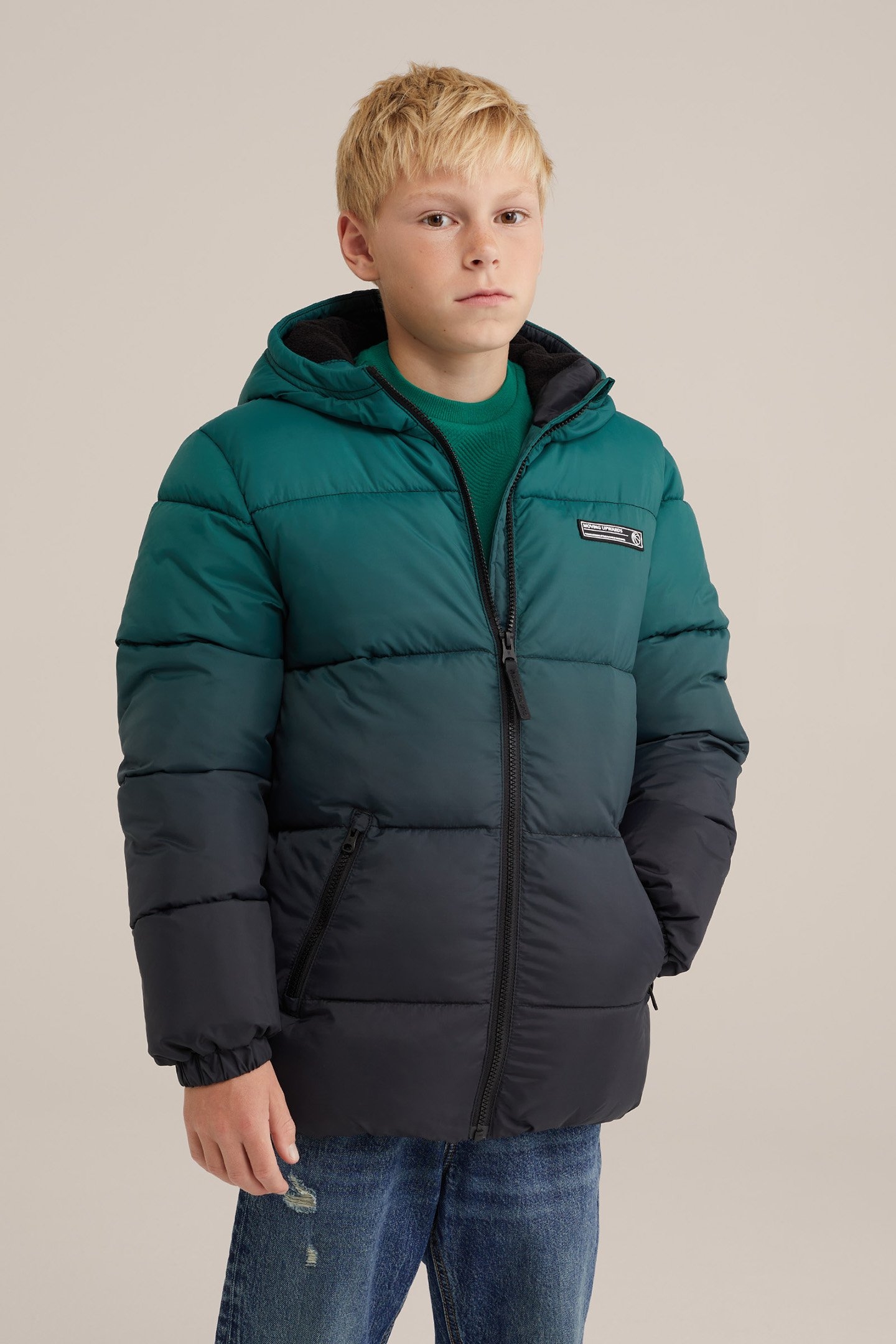 JACKET MIDLONG DARK GREEN 1