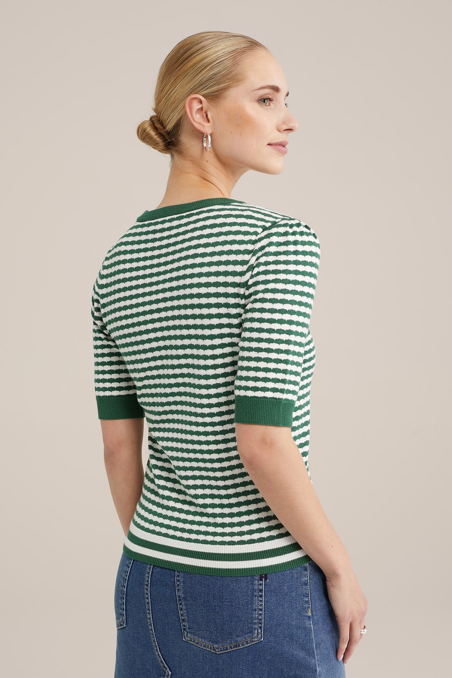 KNITTED PULLOVER GREEN 2