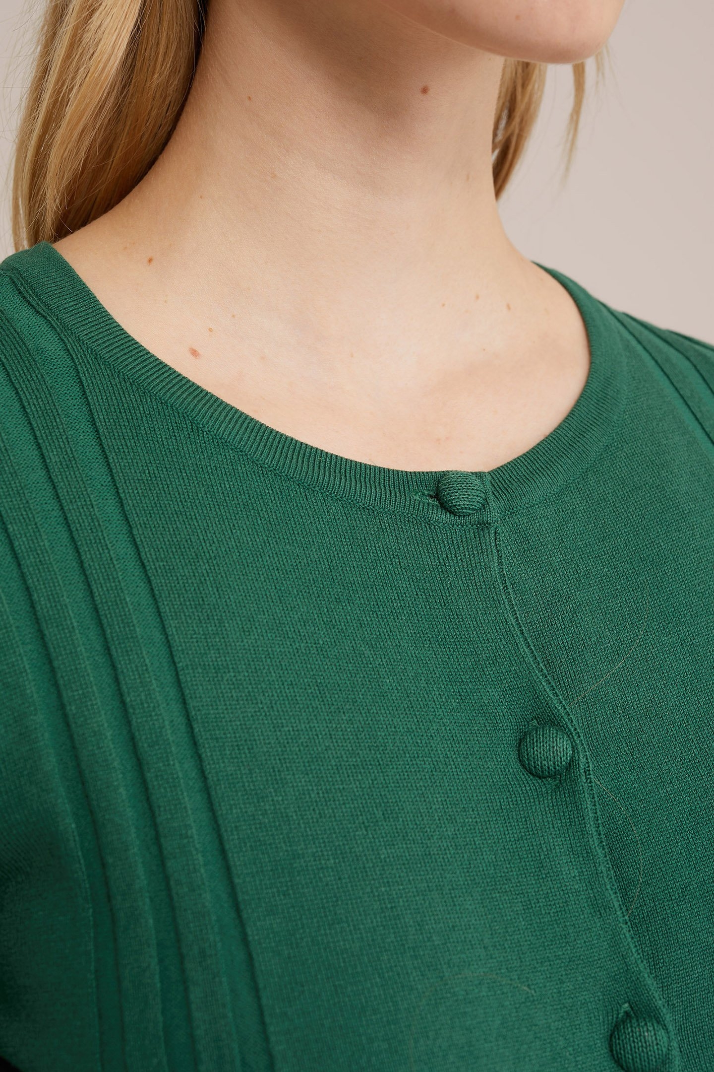 KNITTED CARDIGAN GREEN 5