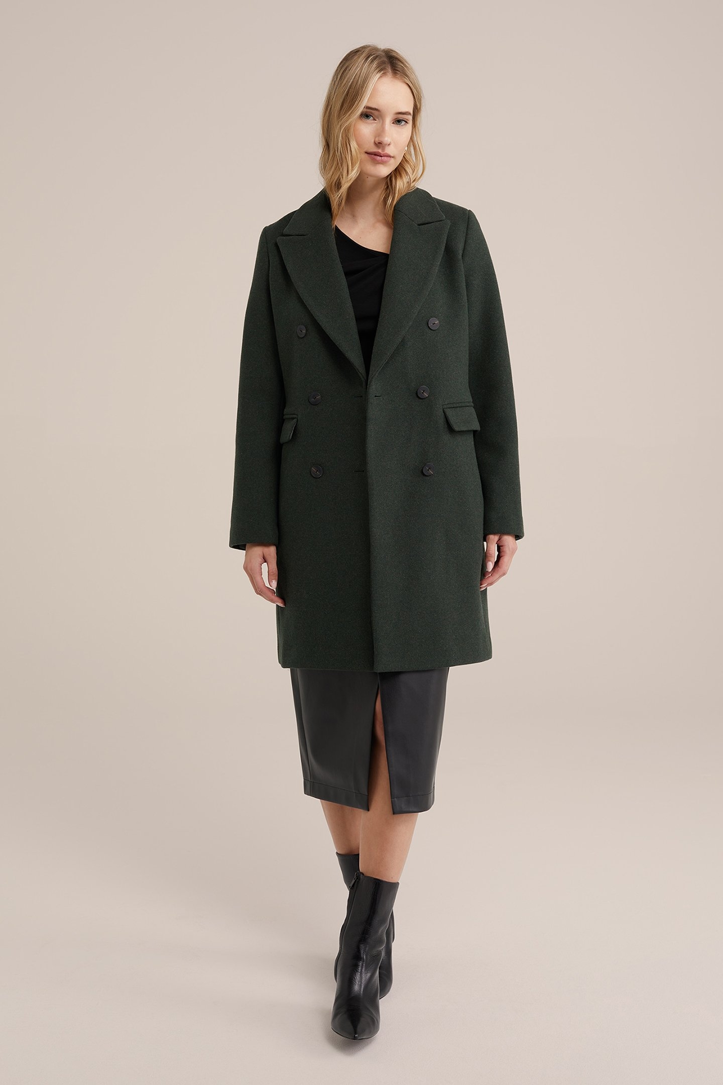 COAT DARK GREEN 2