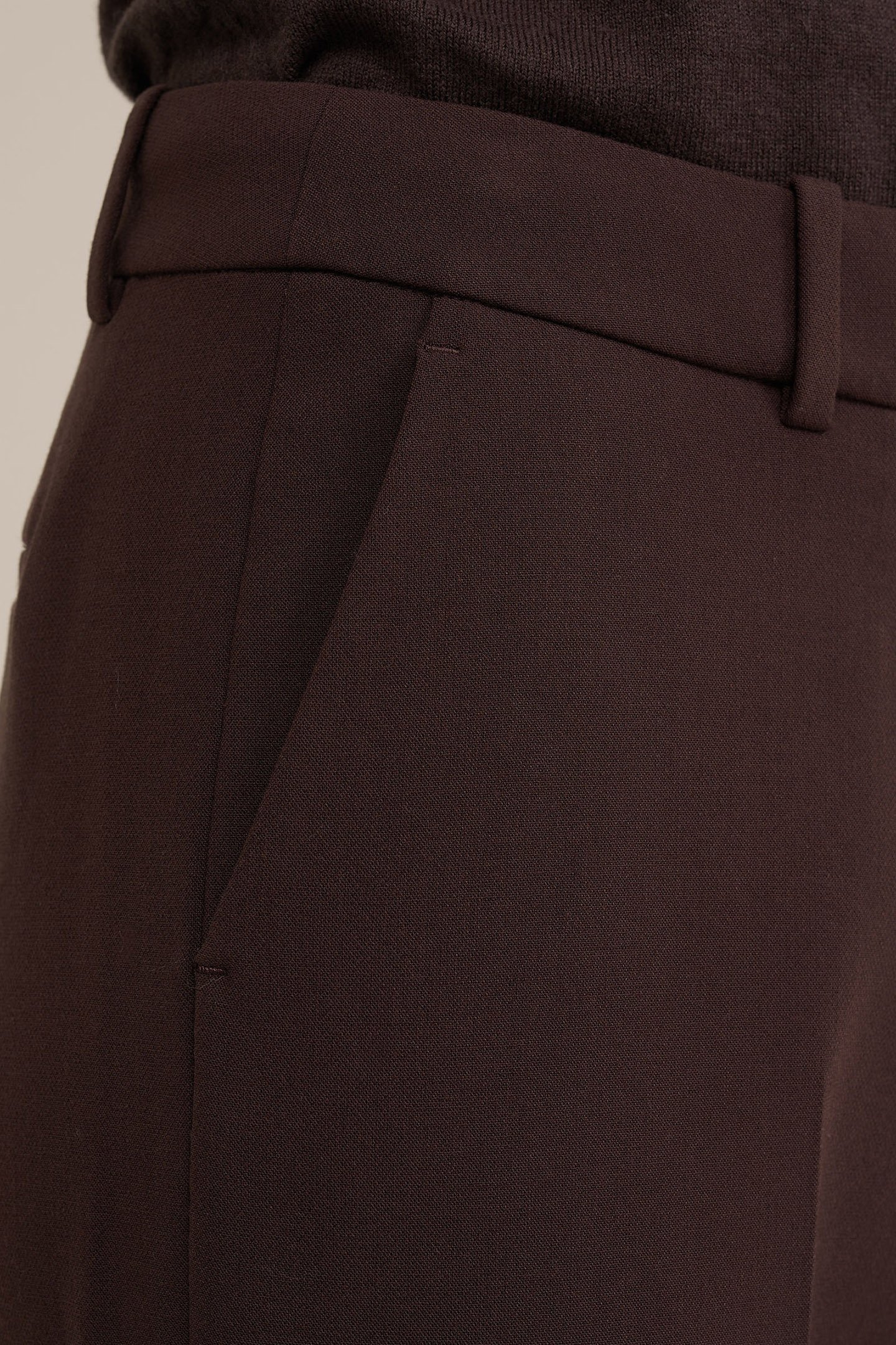 TROUSER DARK BROWN 5