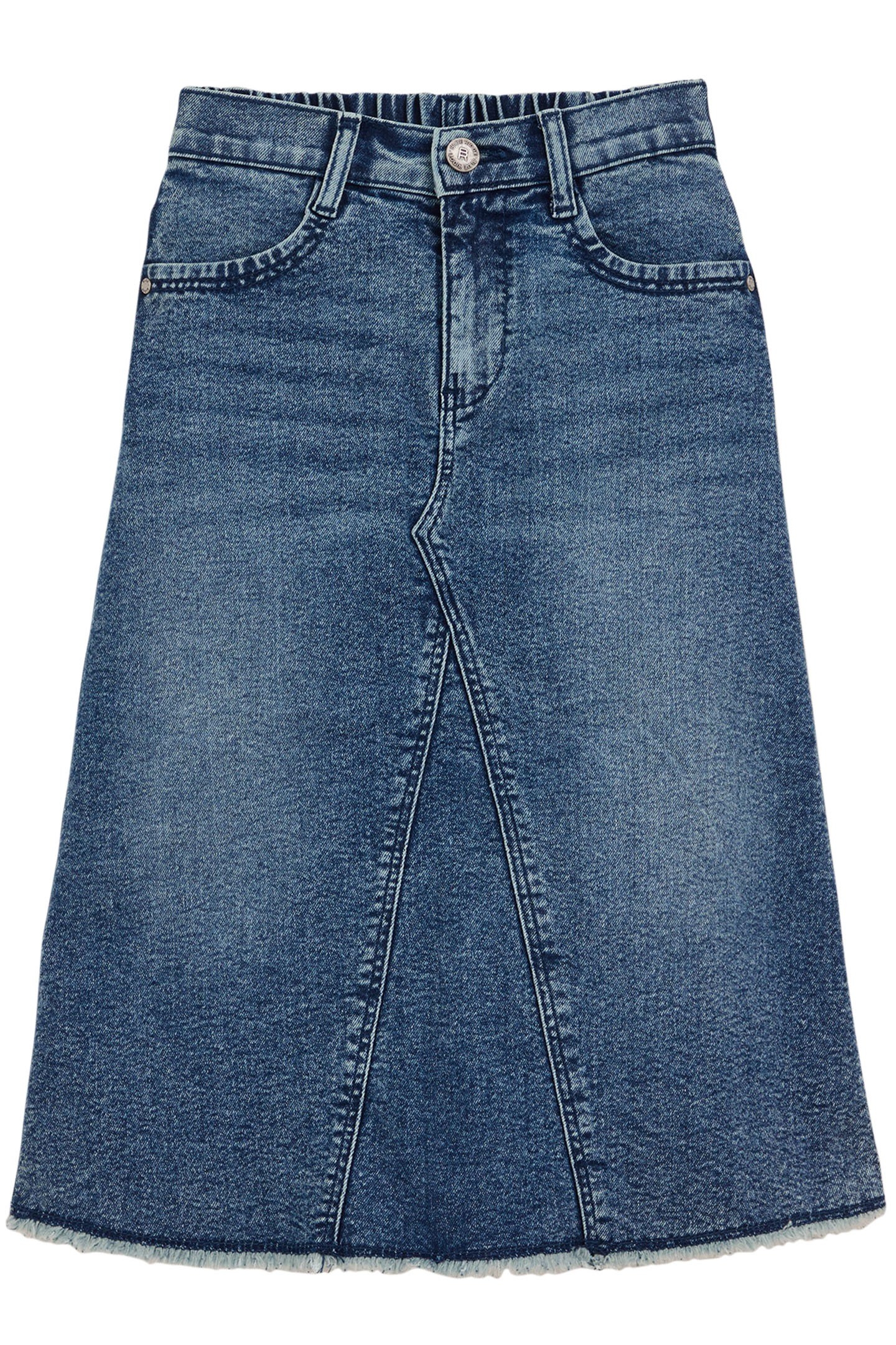 SKIRT MEDIUM LENGTH DARK BLUE 3