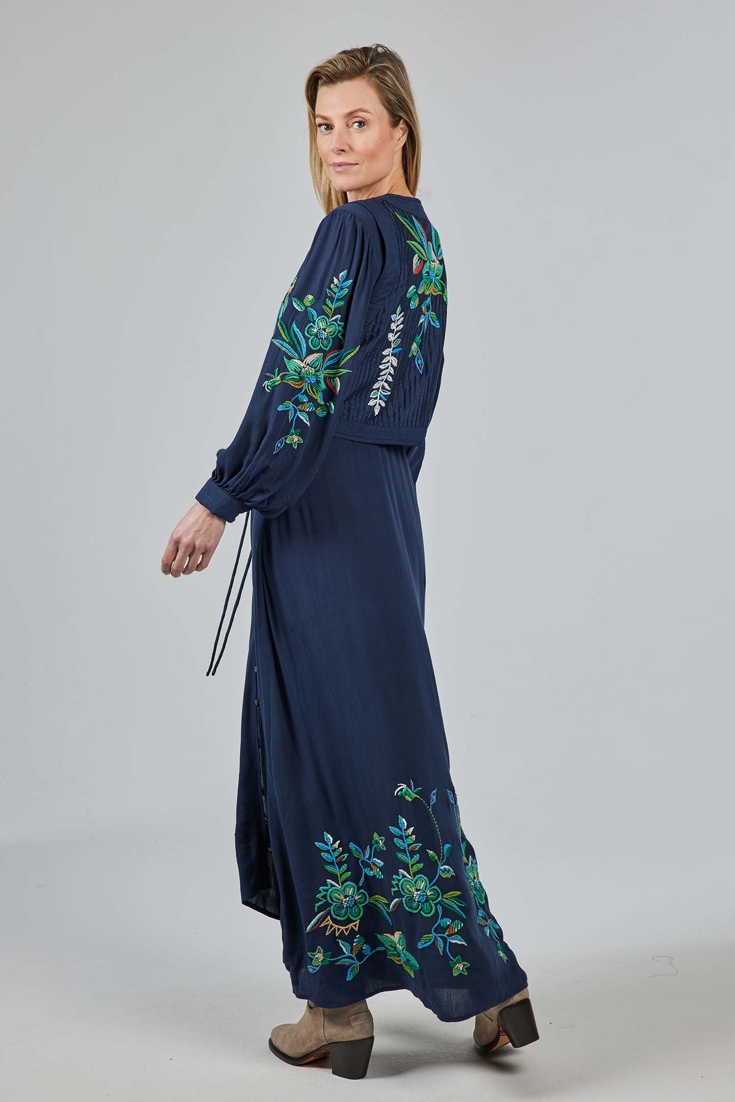 EYECANDY EMBRO GILET DARKBLUE WITH EYECANDY EMBROIDERY 3