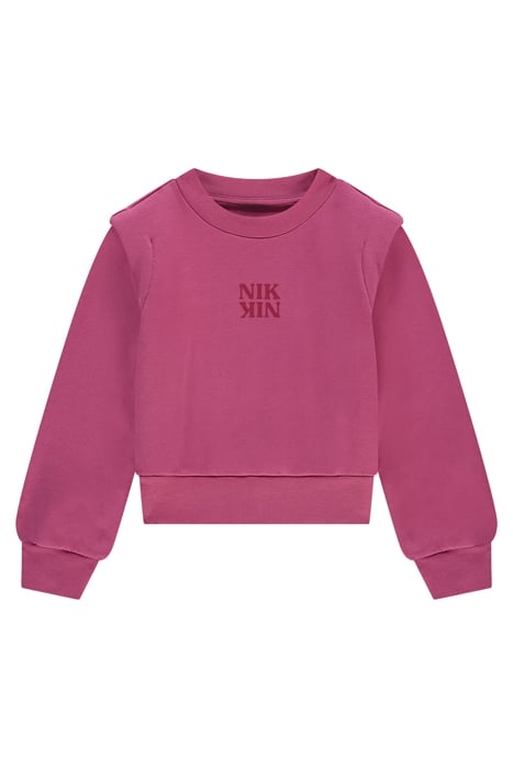 JAMIE SHOULDER SWEATER POWDER 1