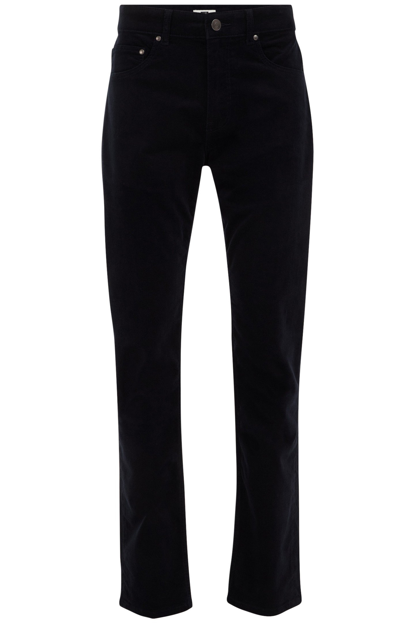 5-POCKET MID WAIST DARK BLUE 4