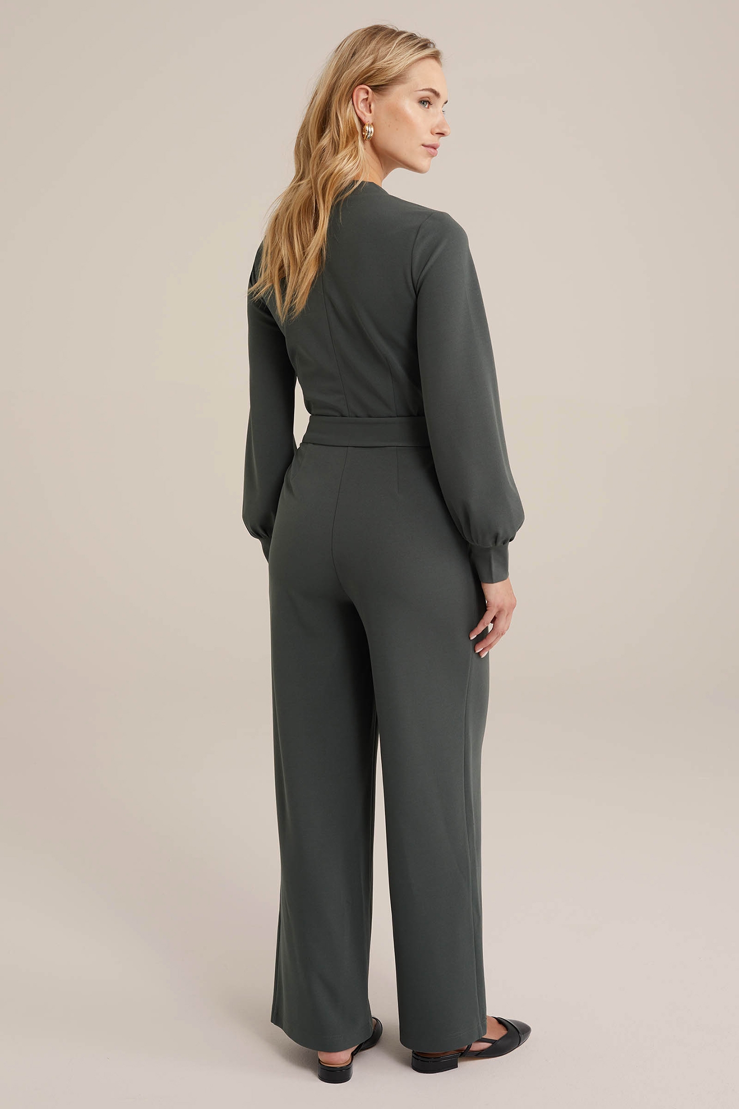 JUMPSUIT GREYISH GREEN 2