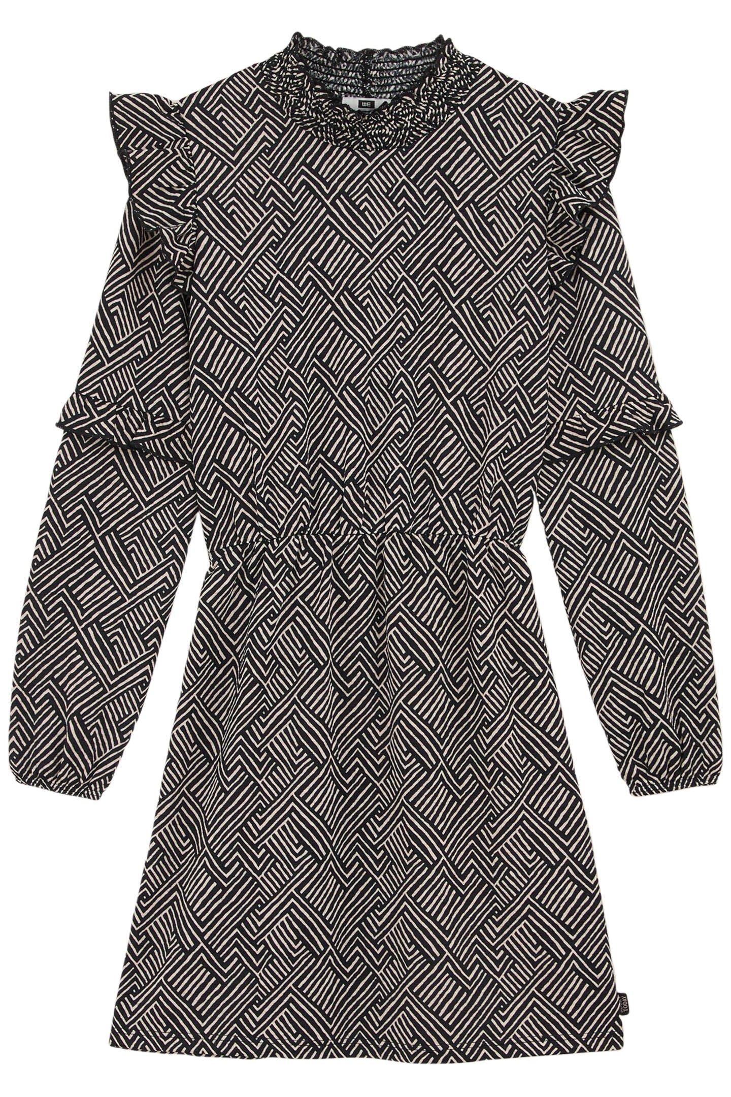 DRESS MID LENGTH BLACK 3