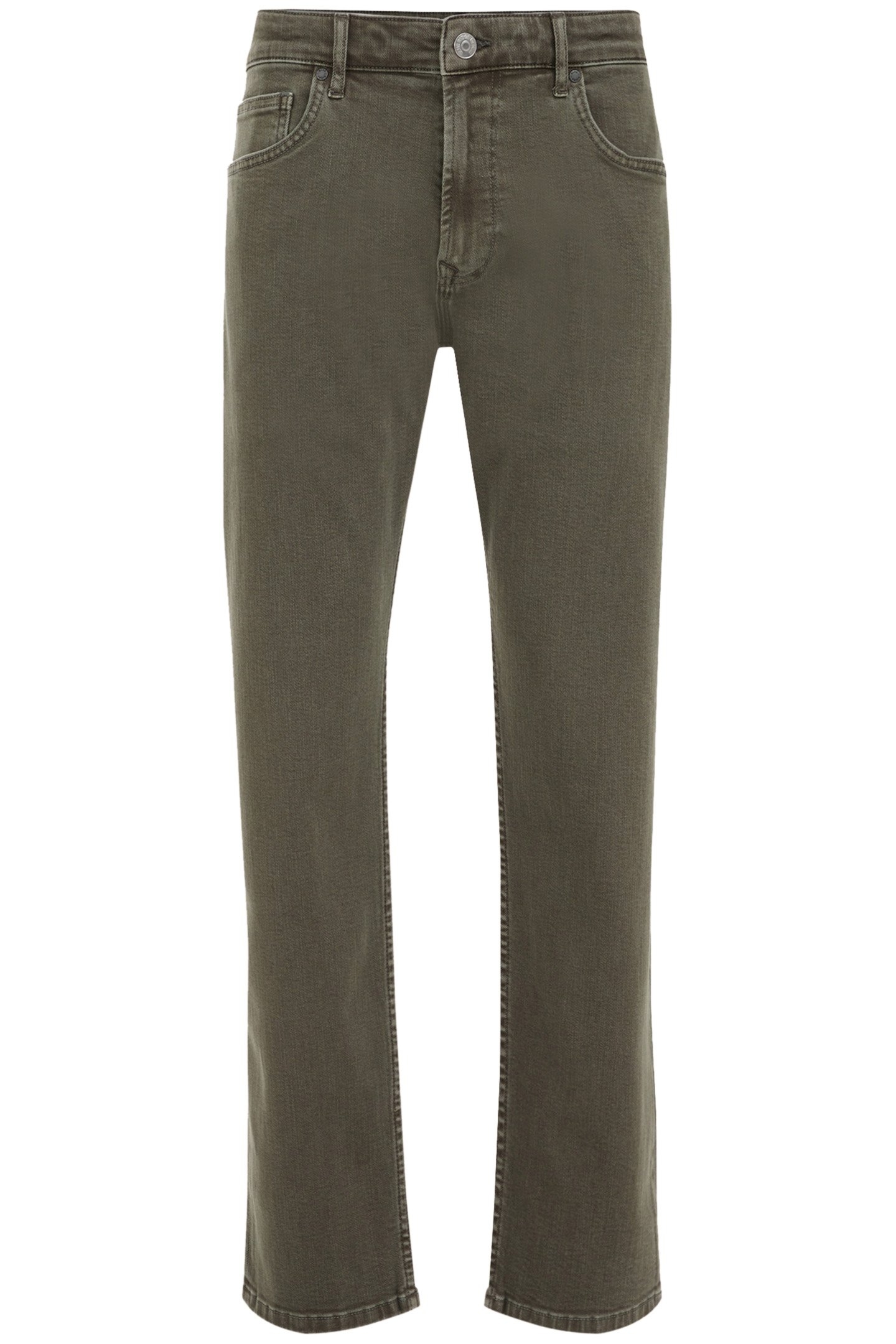 5-POCKET MID WAIST ARMY GREEN 4