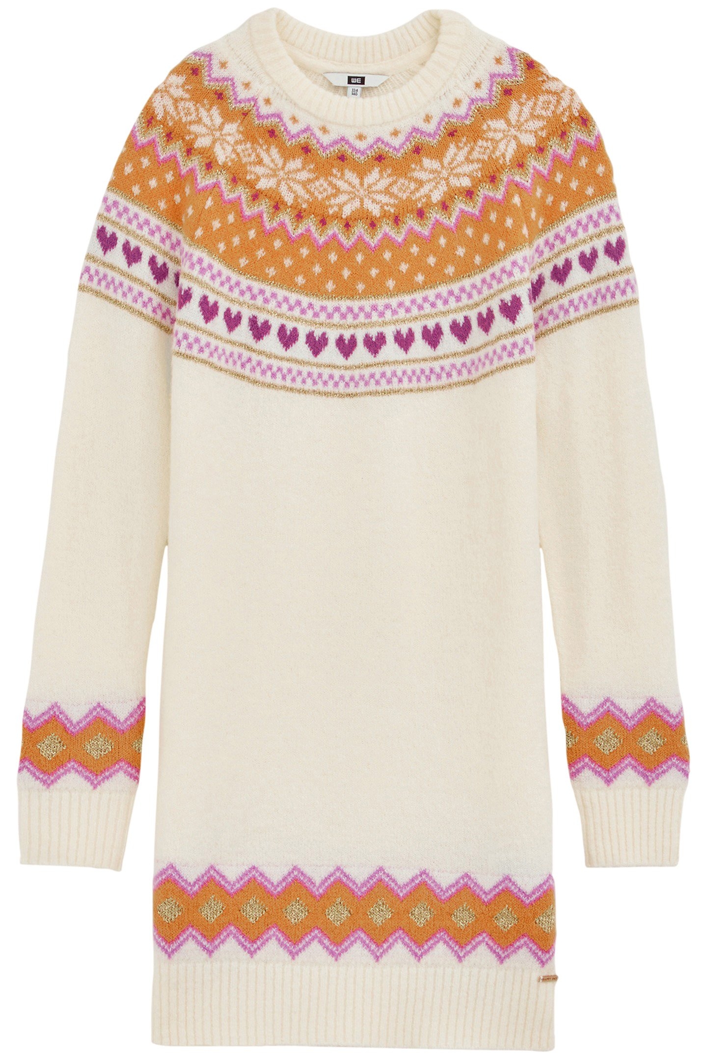 DRESS MID LENGTH MULTI-COLOURED 2