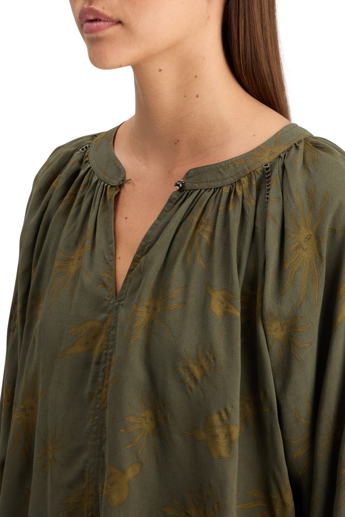 PRINTED MODAL TOP MYSTIC SKY OLIVE 6