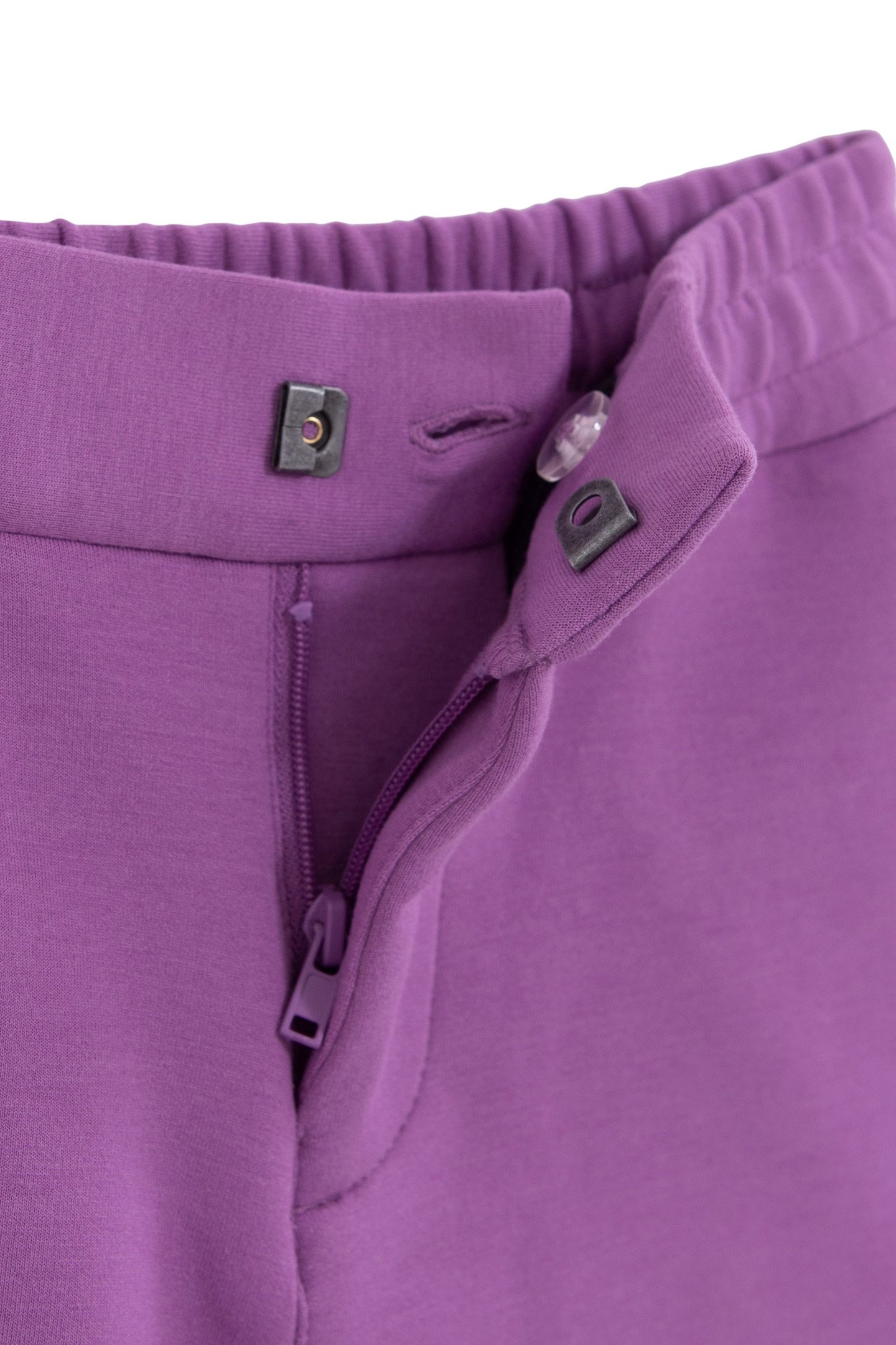 BOYS’ PURPLE TECHFLEECE SWEATSHIRT FABRIC BERMUDA SHORTS 4