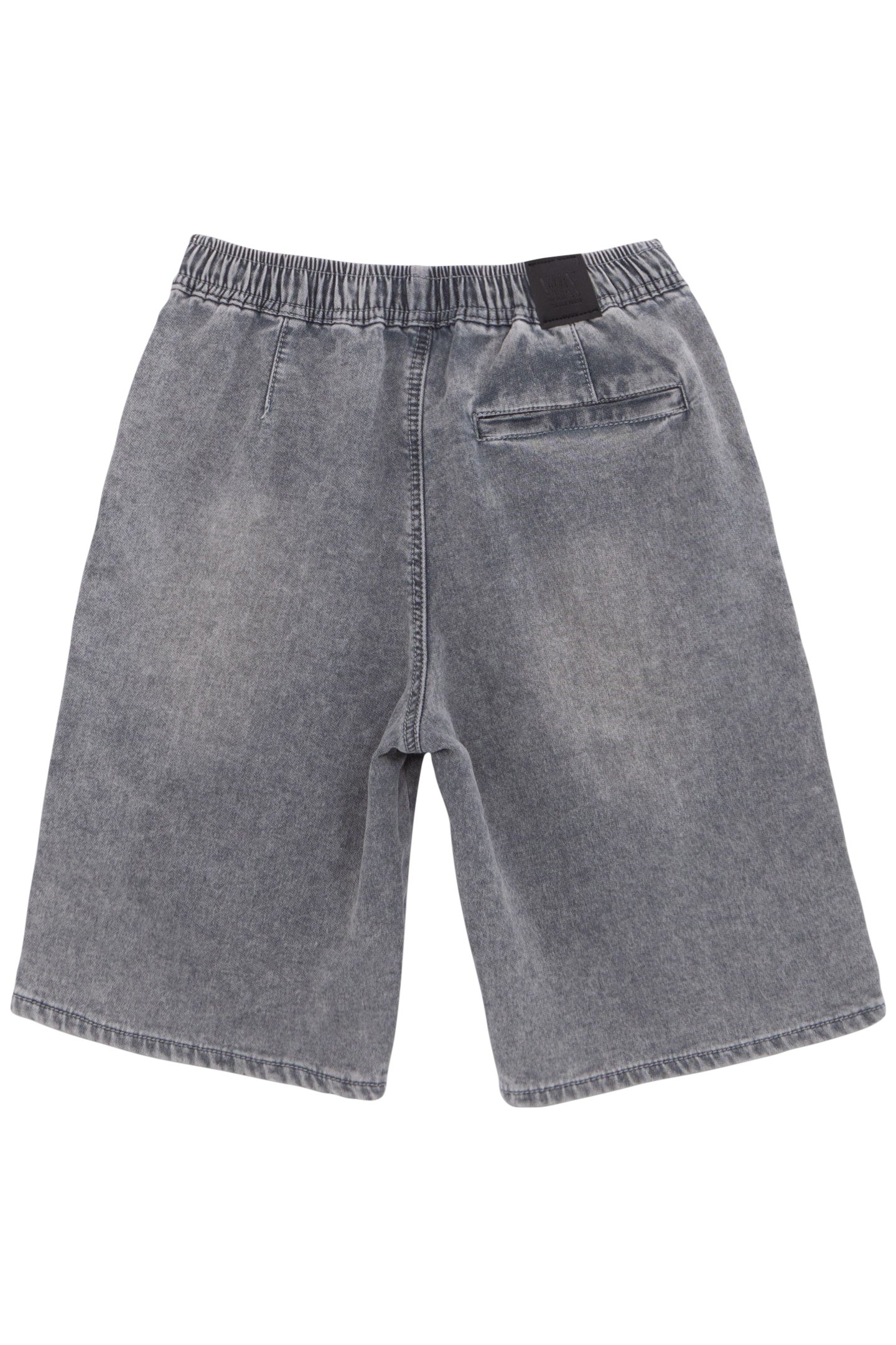 BOYS’ GREY DENIM BERMUDA SHORTS WITH ELASTICATED WAIST 2