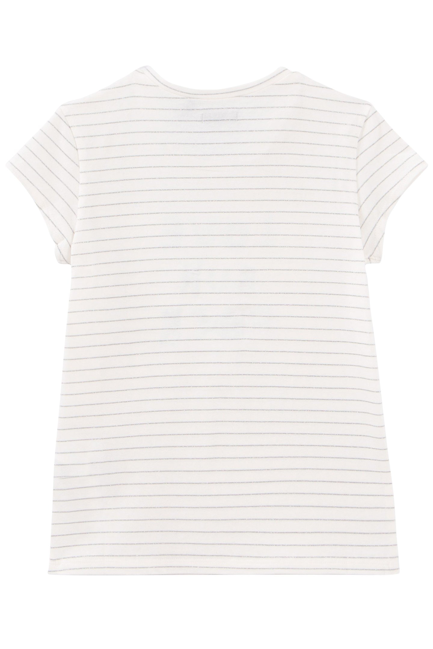 GIRLS’ ECRU STRIPED T_SHIRT 2