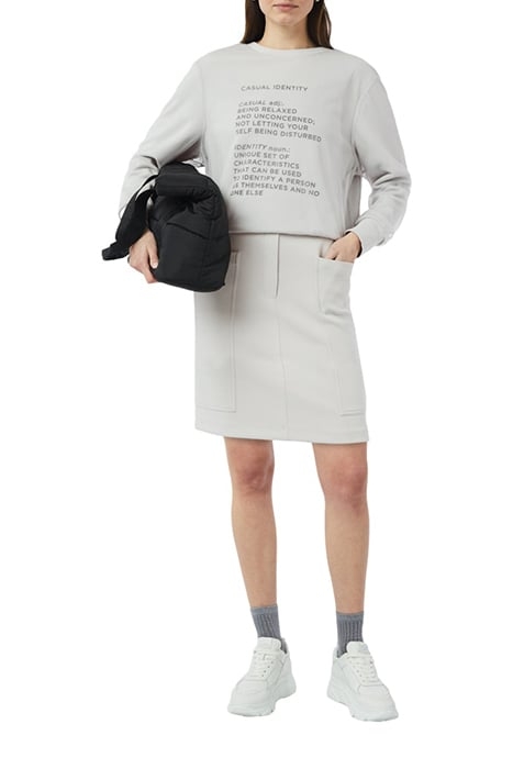 COMMA SWEATSHIRTS LIGHT-GREY 2