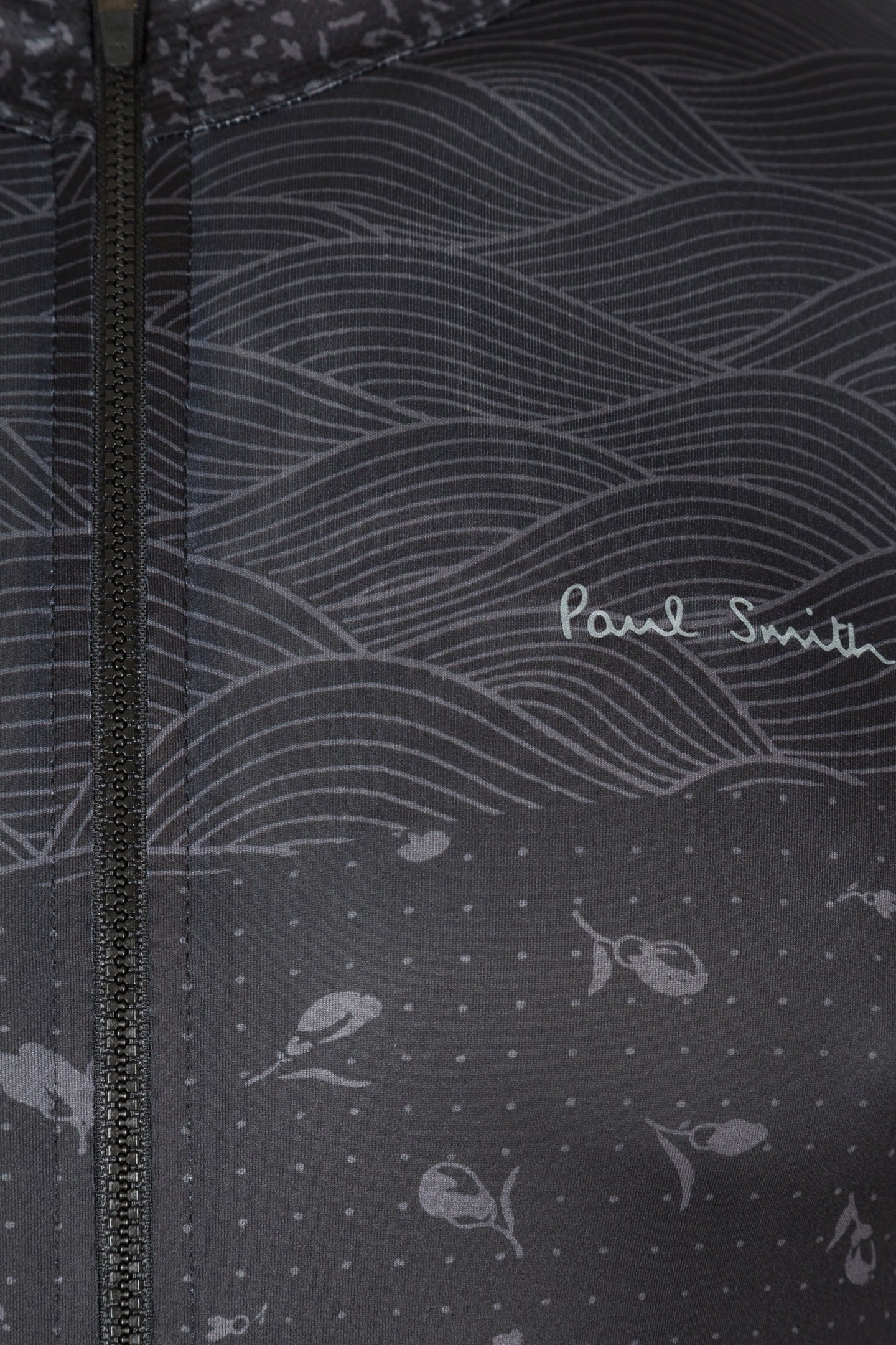 MENS CYCLE JERSEY SEASONAL PRINT BLACK 7