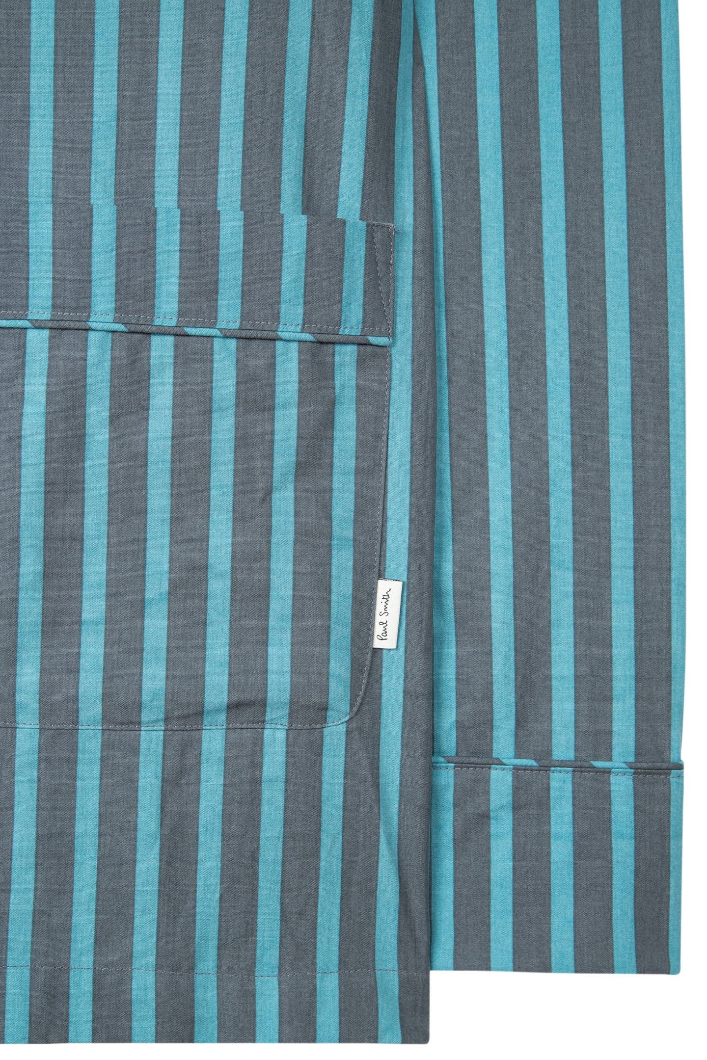 UNISEX PJ TOP L/SLV INKY BLUE 7