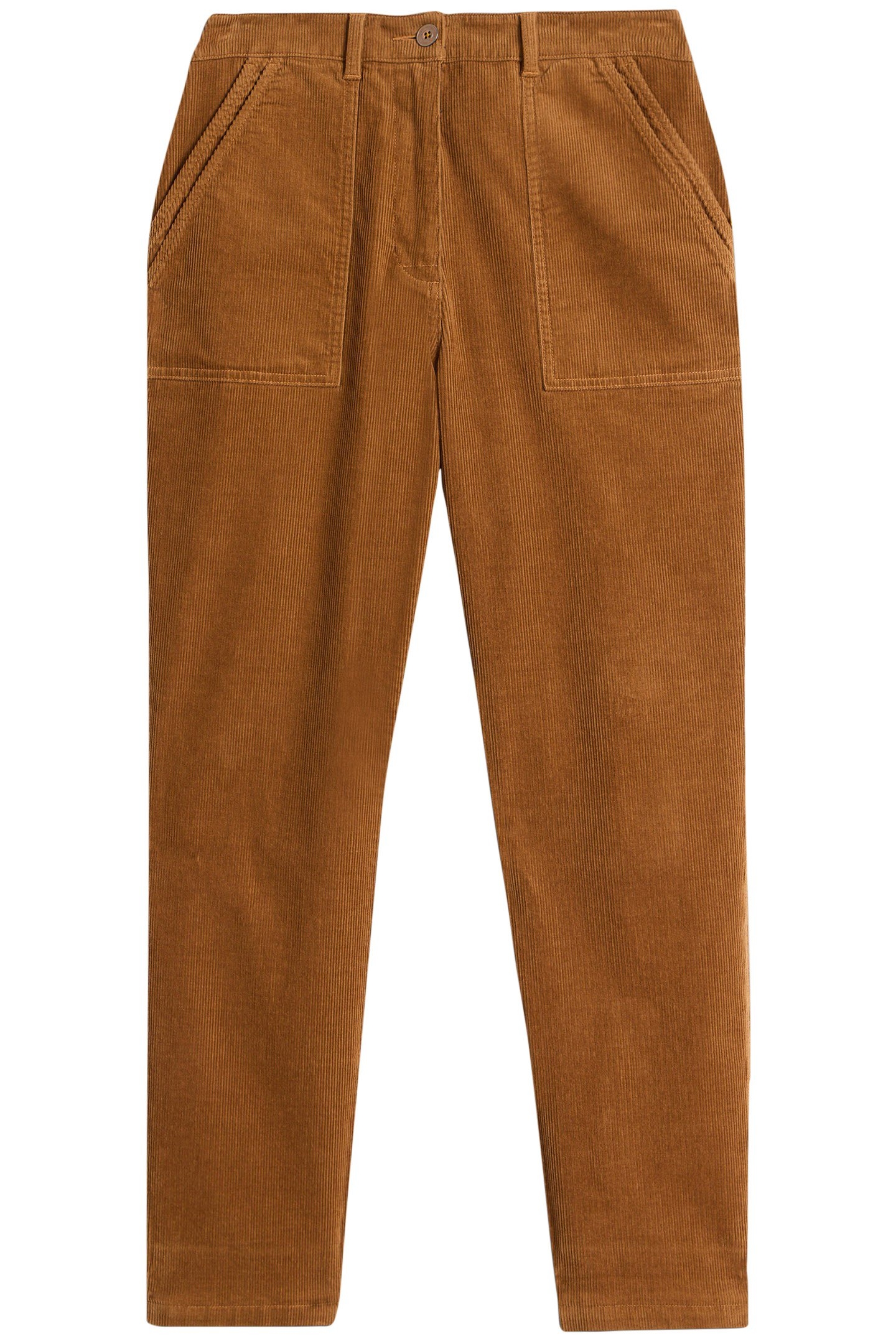 TWISTER CORD TROUSER MID TAN 2