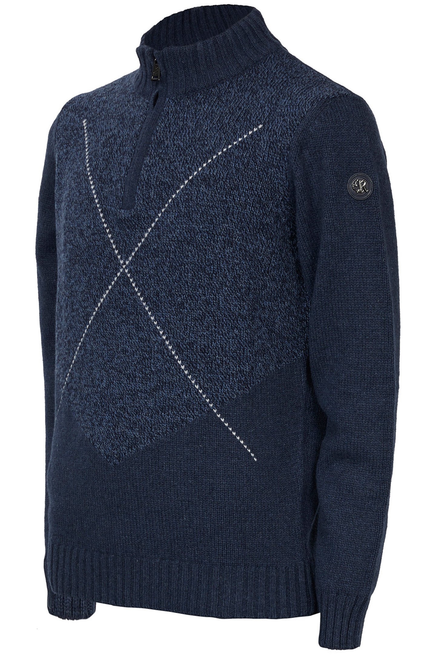 CUSTOM FIT MOCK NECK PULLOVER 6