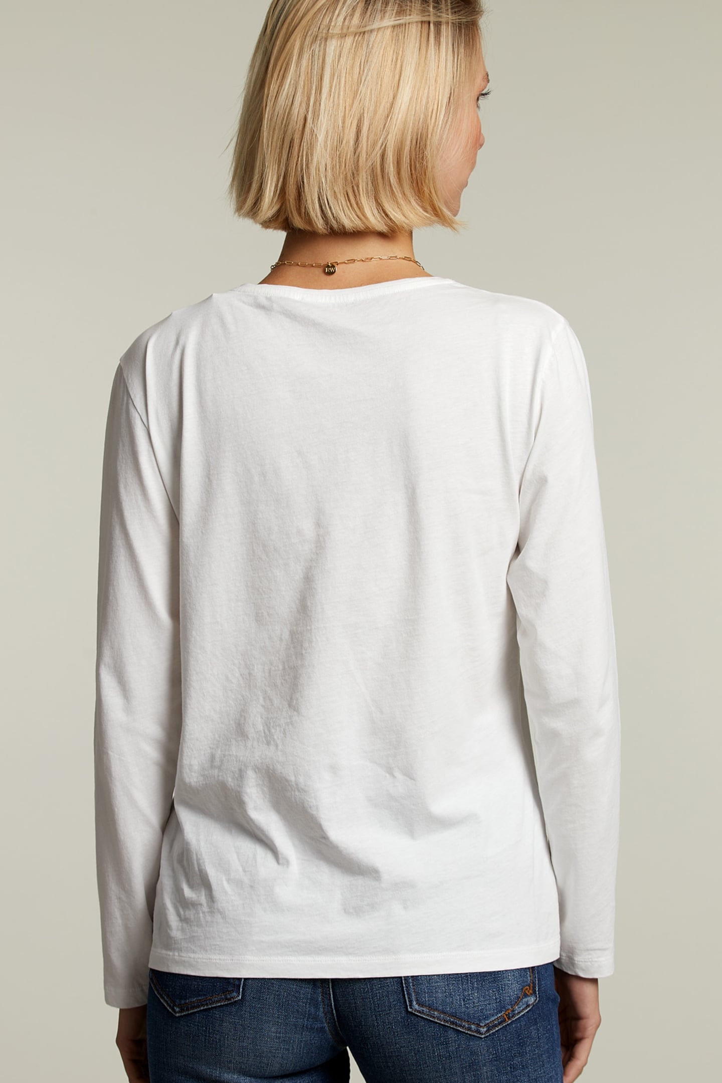 OFF WHITE CREW NECK T-SHIRT 2