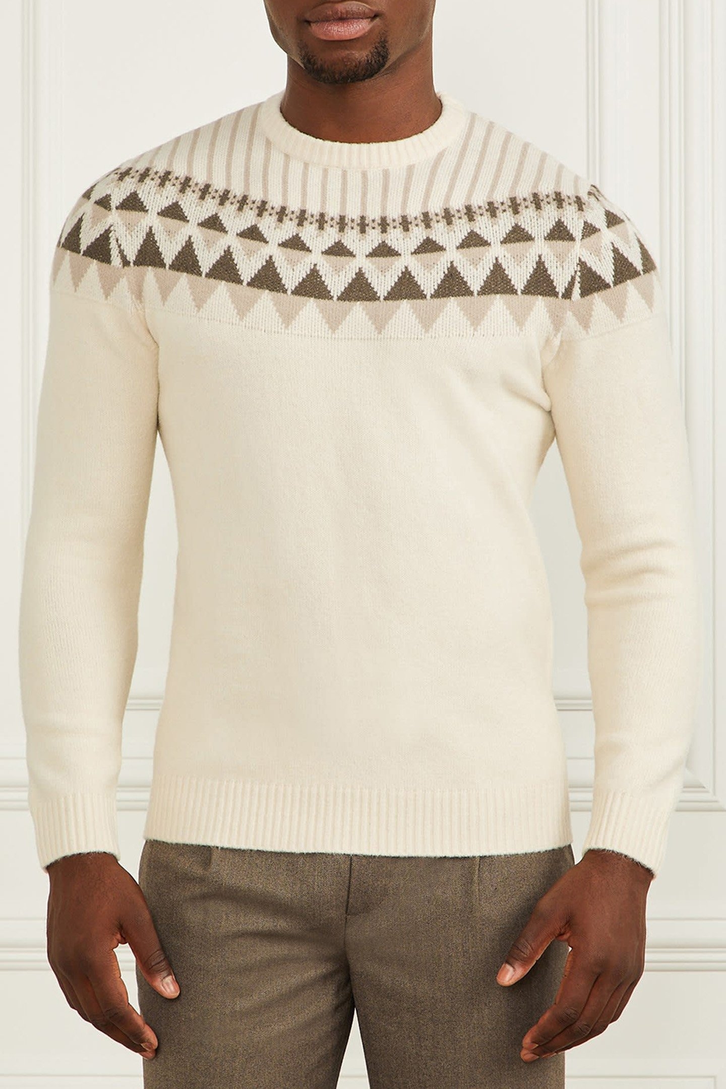 LS CN JACQUARD SWTR NATURAL NORWAY JACQU 1