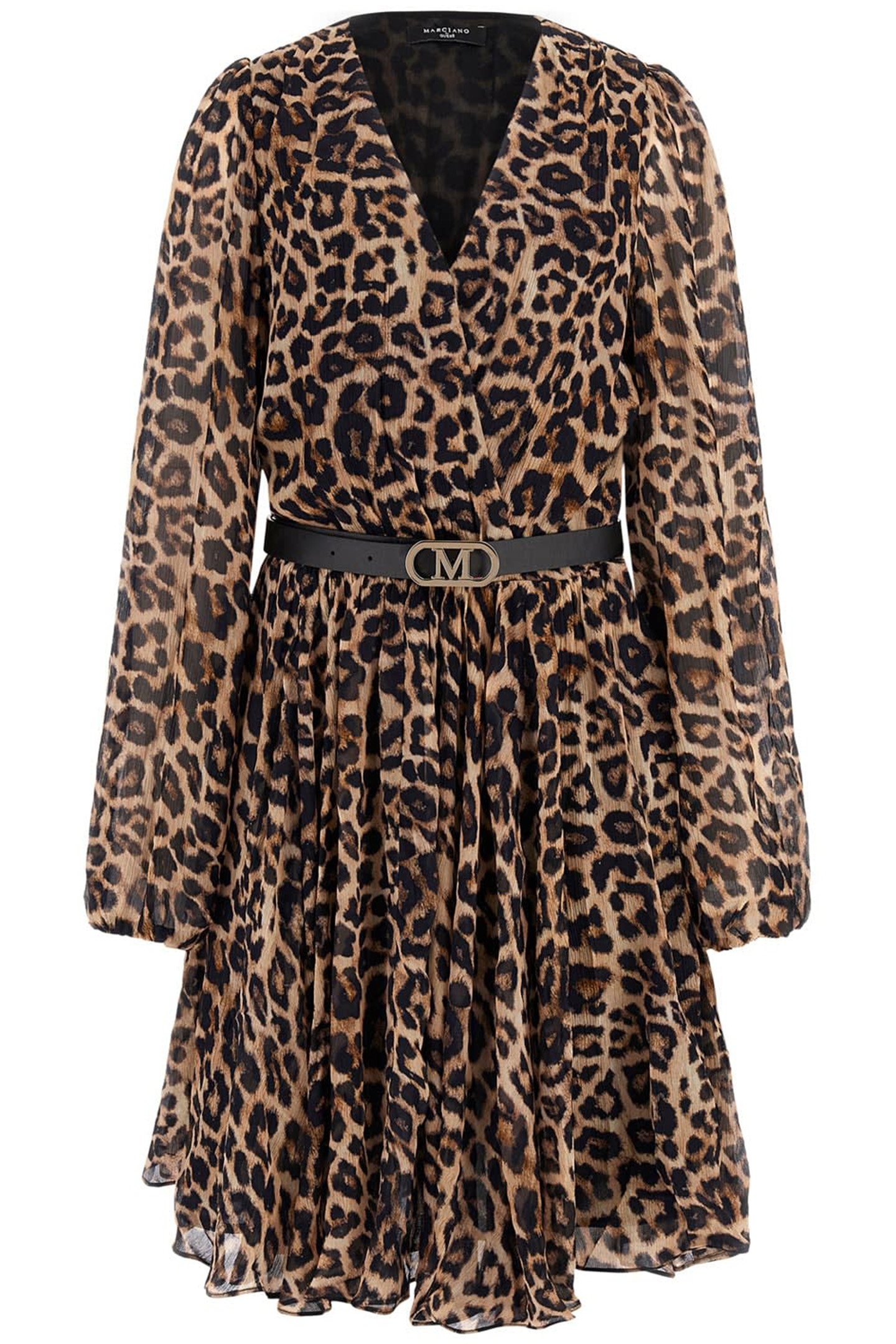 EMMA LS SHORT DRESS GLAM LEOPARD 4