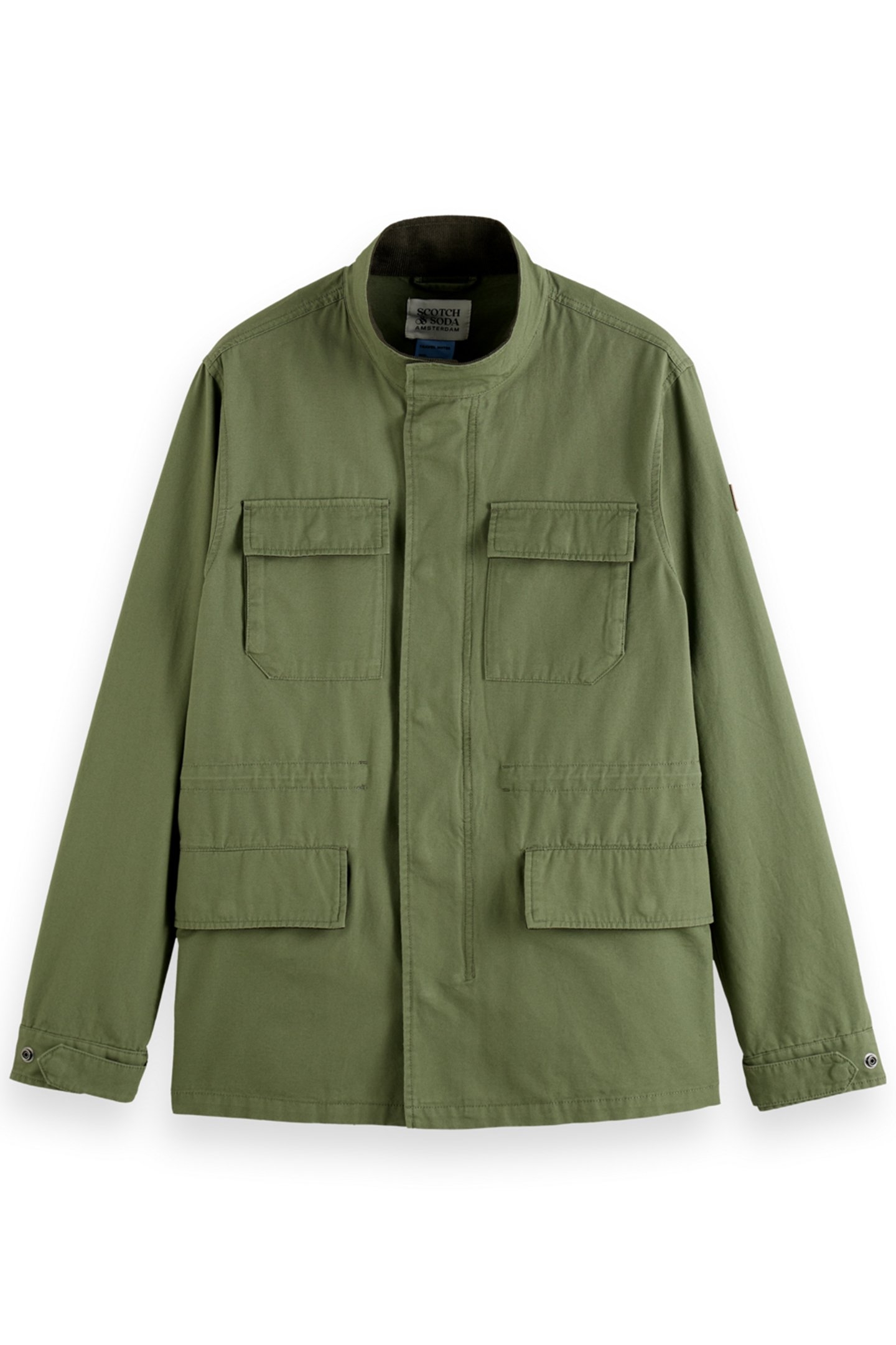 COTTON FIELD JACKET GREEN IVY 1