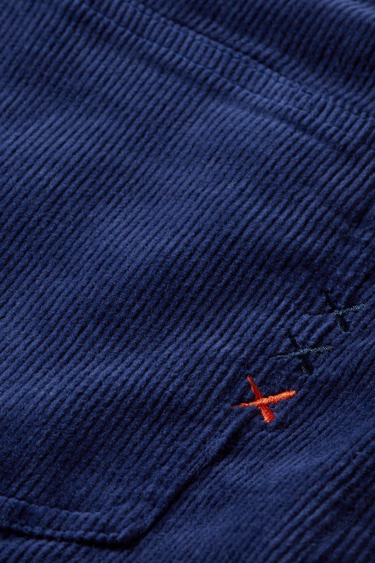 RALSTON COTTON BLEND CORDUROY 5 - POCKET PANT INK BLUE 3