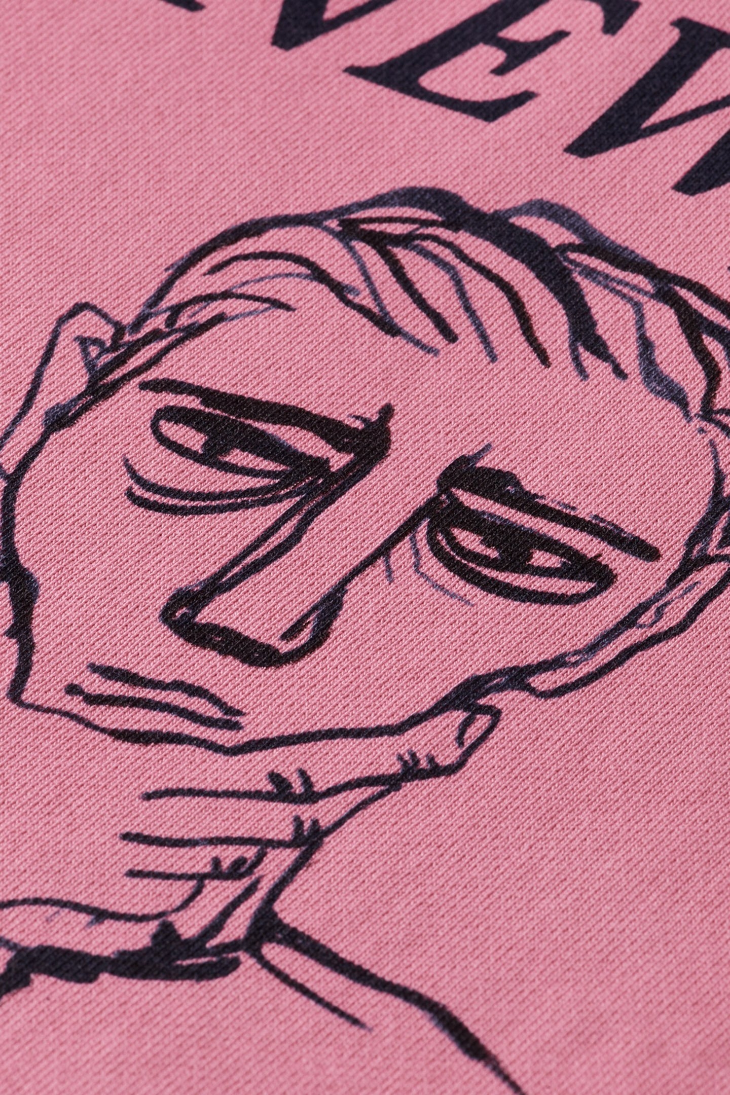 FRONT ARTWORK HOODIE POETRY PINK 3