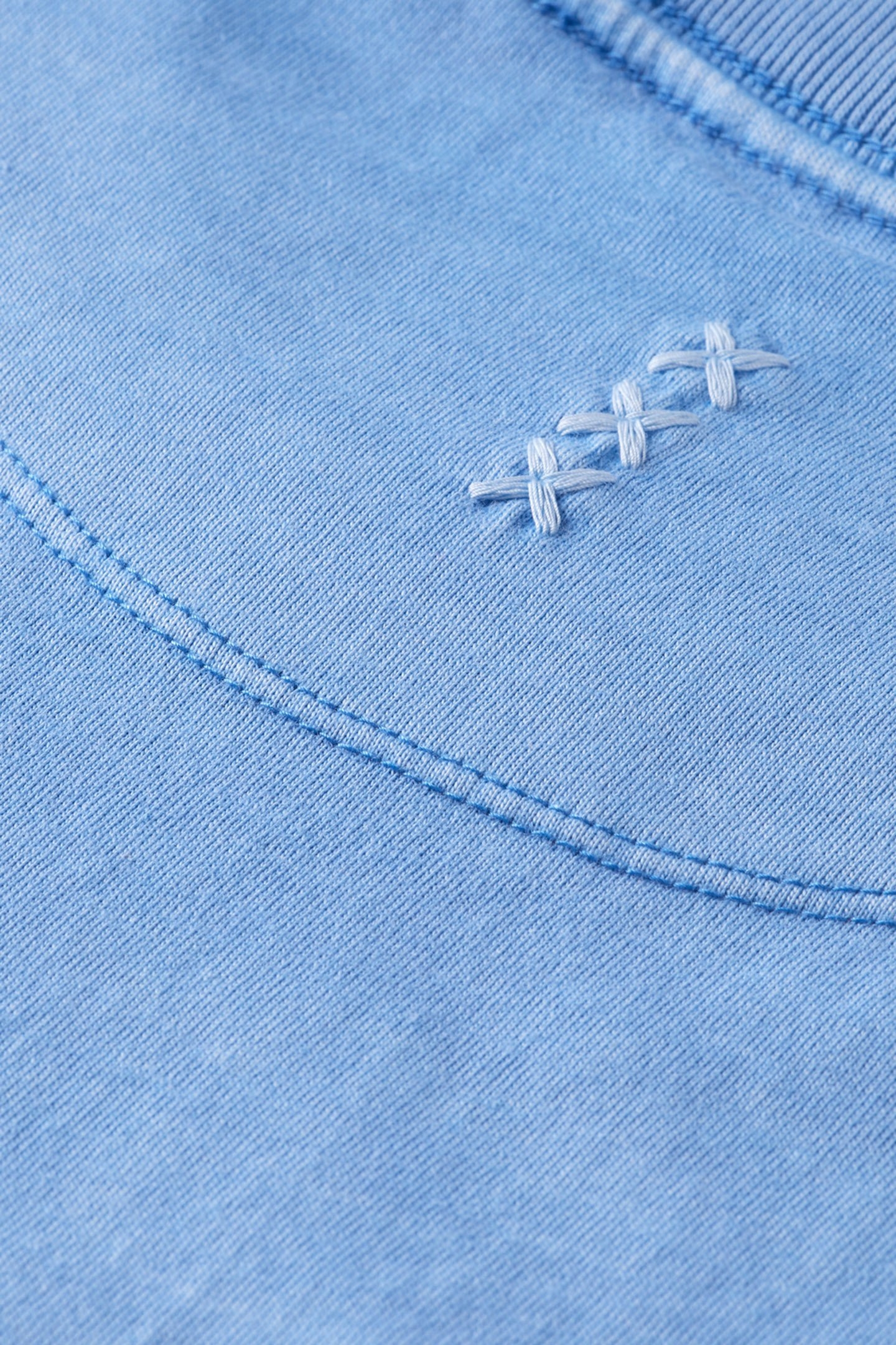 3 CROSSES PROGRAM RELAXED FIT T-SHIRT LS MYSTIC BLUE 3