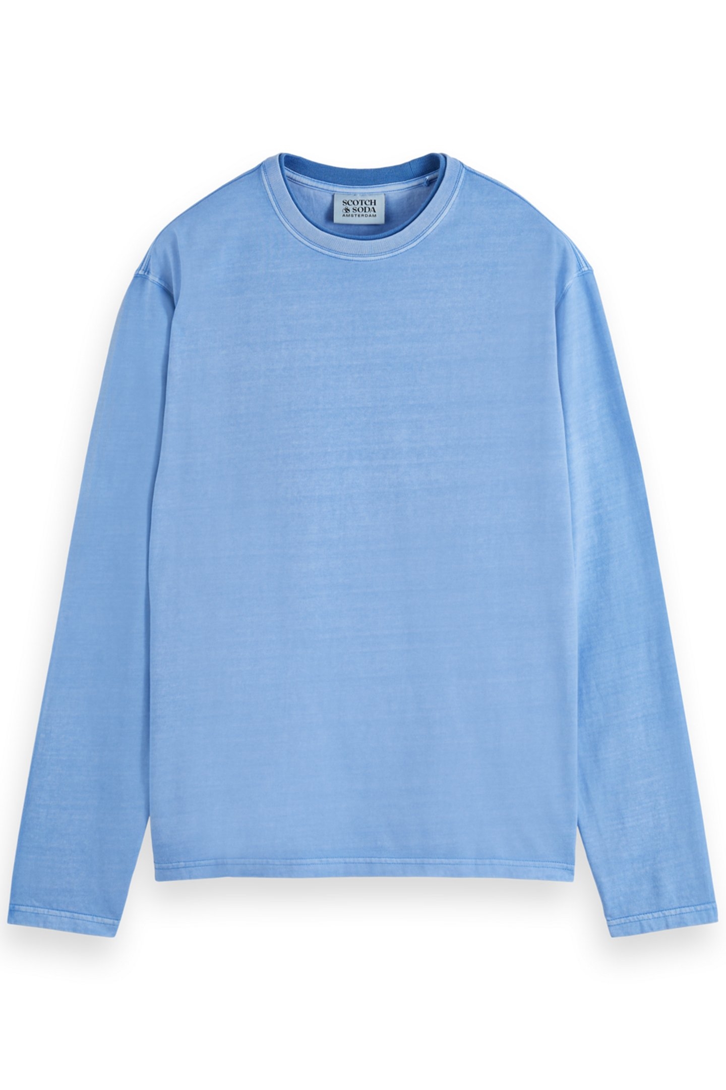 3 CROSSES PROGRAM RELAXED FIT T-SHIRT LS MYSTIC BLUE 1