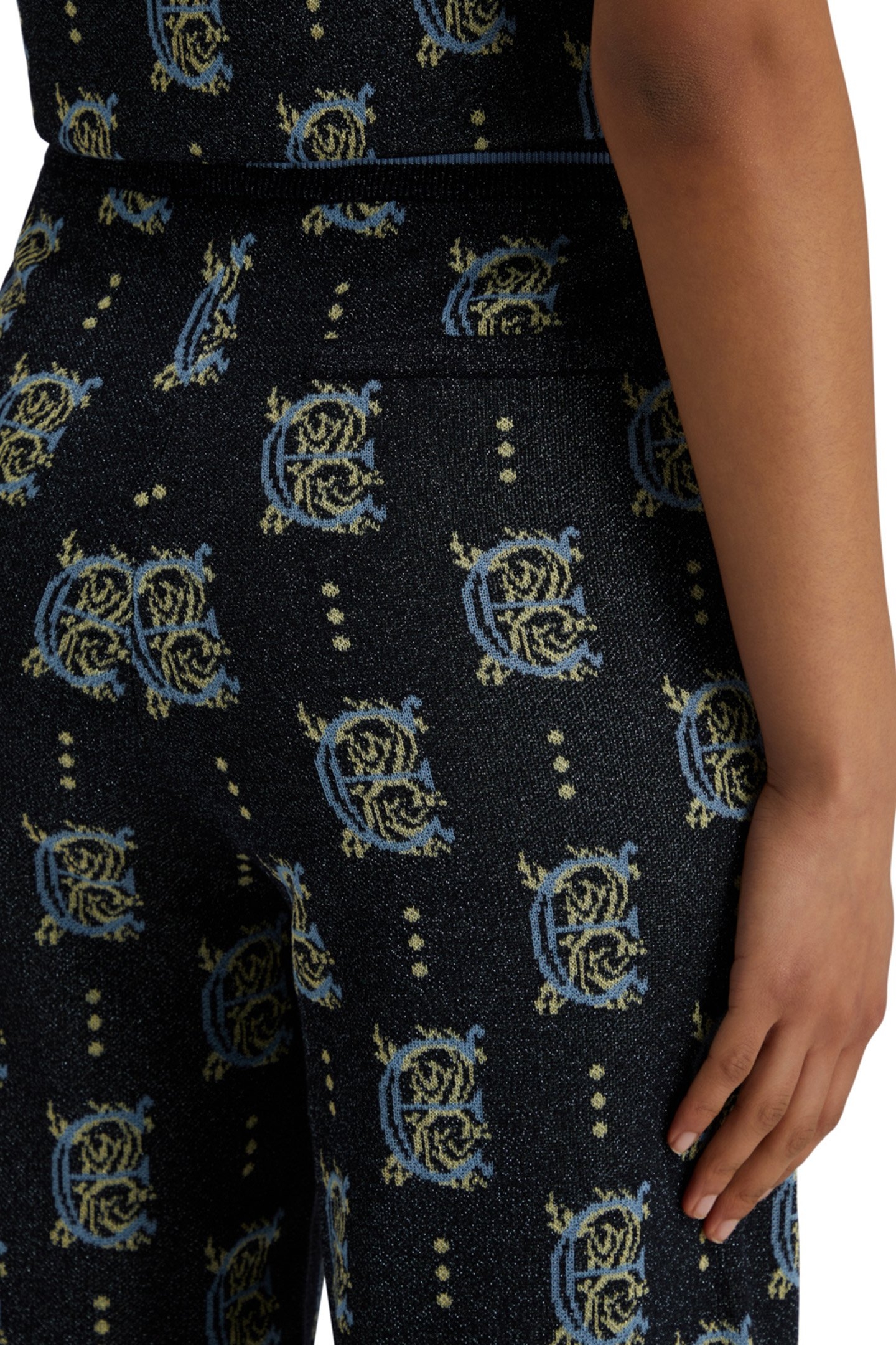 JACQUARD KNITTED TROUSERS NIGHT 8