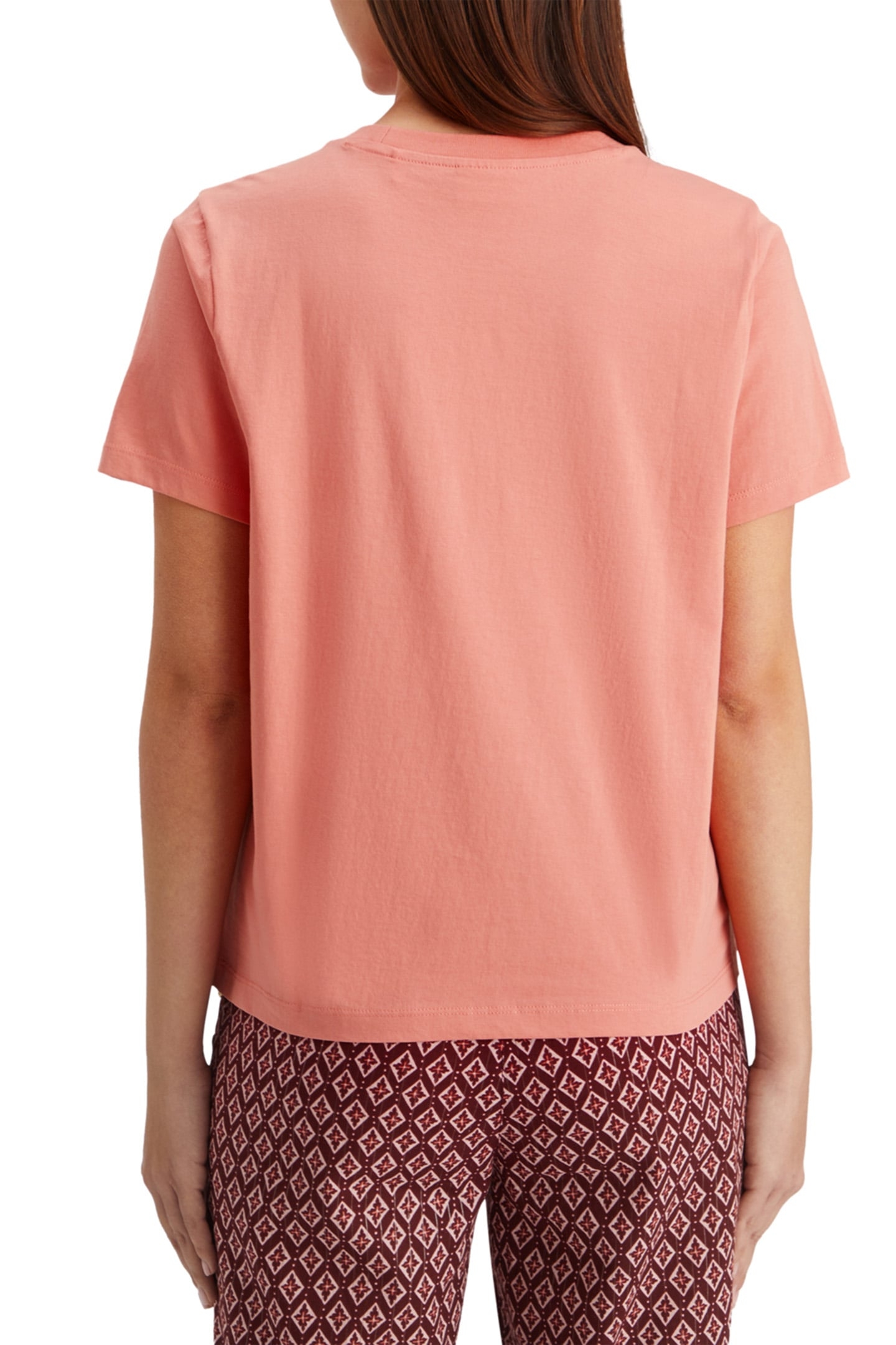 REGULAR FIT T-SHIRT WITH FRONT ARTWORK CLAY PINK 2