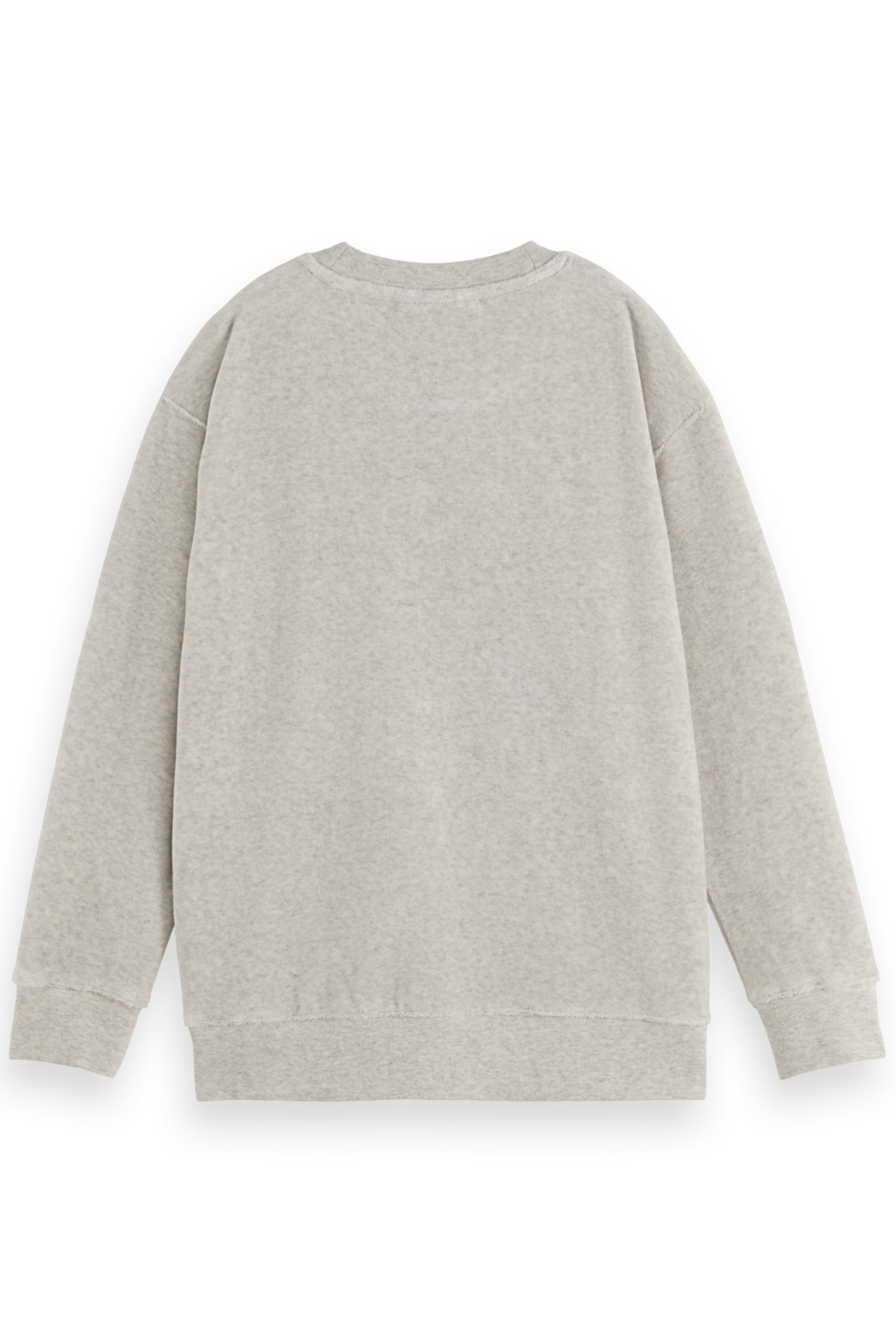 BOY TOWELLING SWEATSHIRT LIGHT GREY MELANGE 2