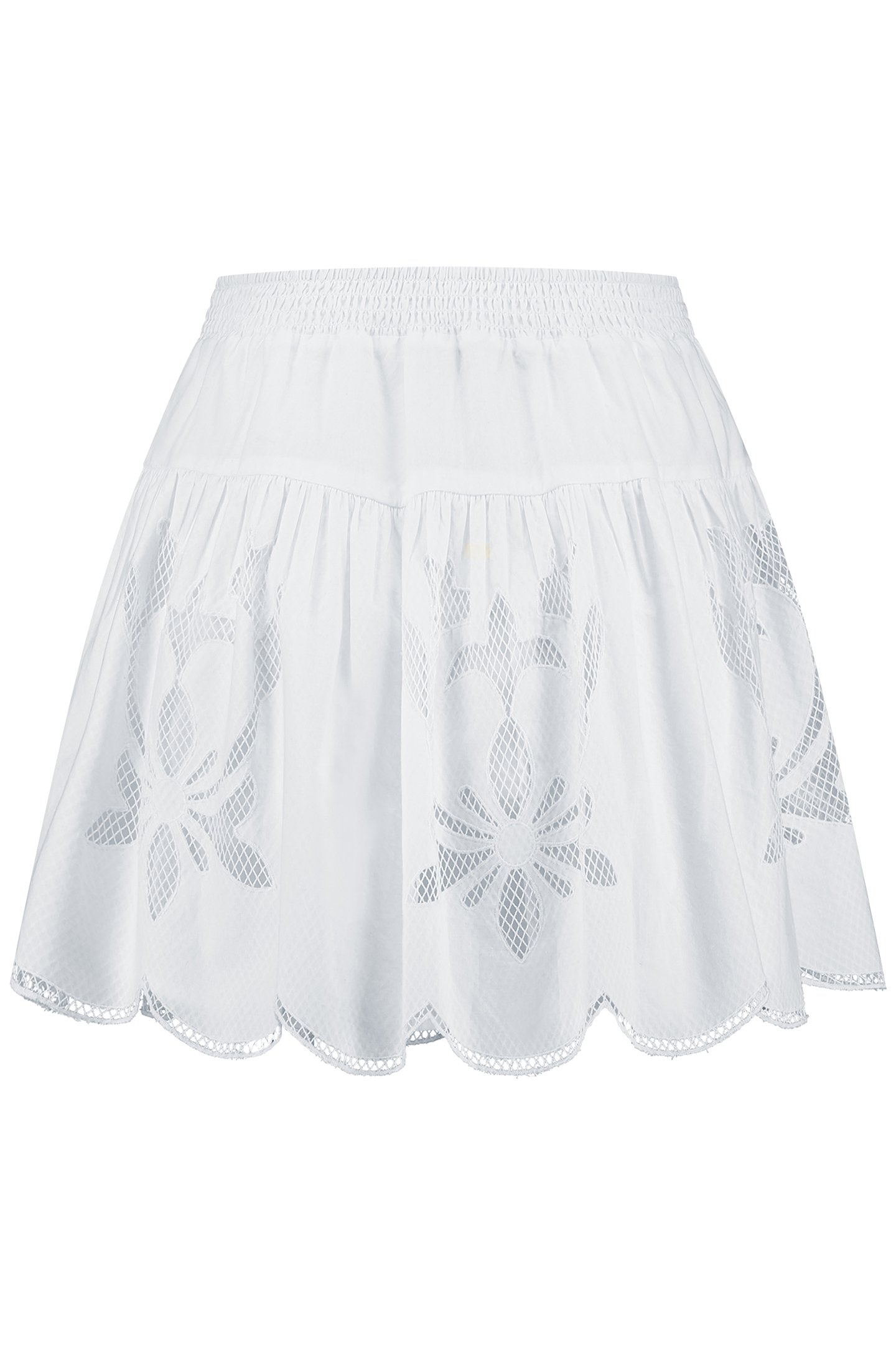 DURBAN SKIRT STAR WHITE 3