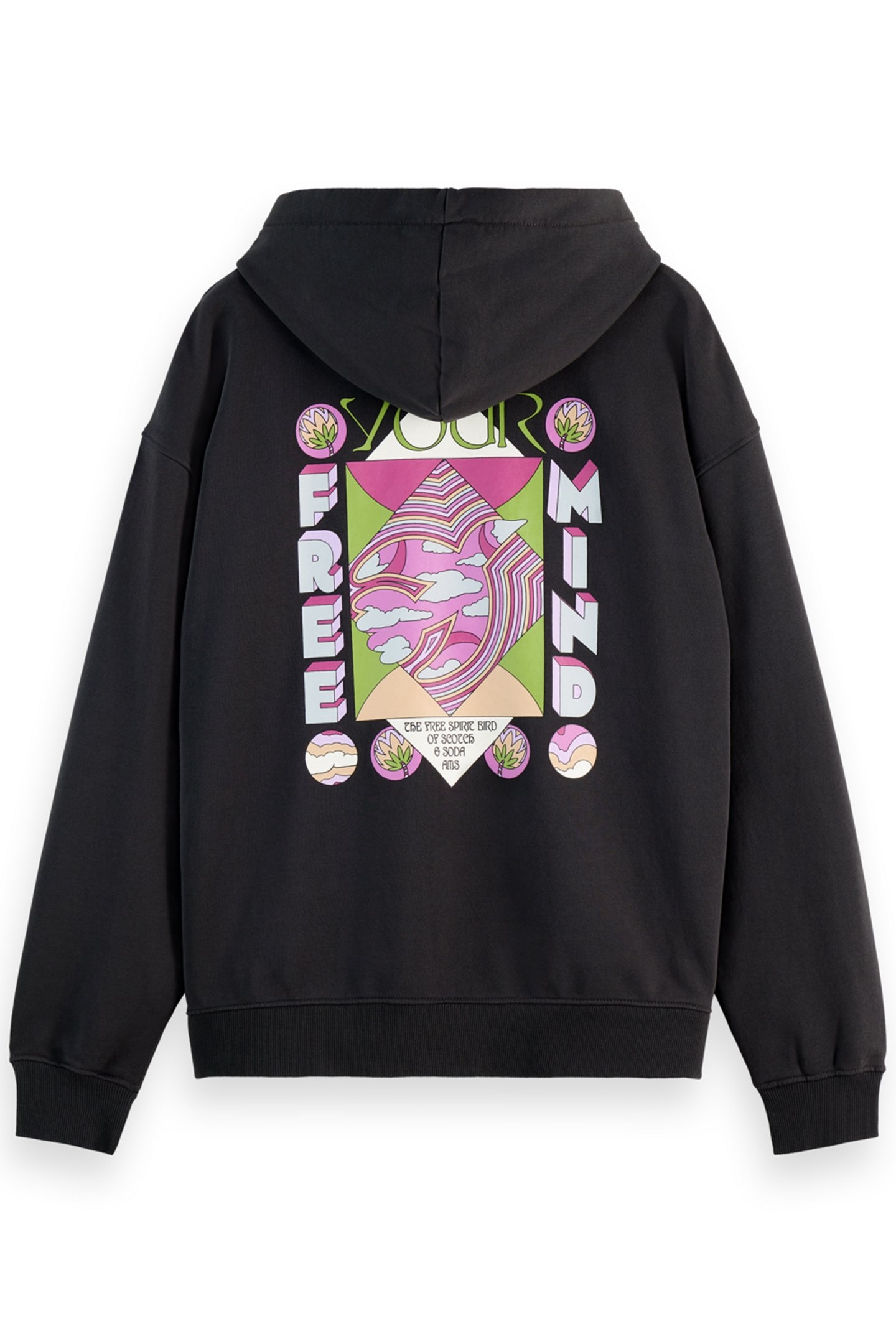 LOOSE FIT BACK ARTWORK HOODIE VINYL 5