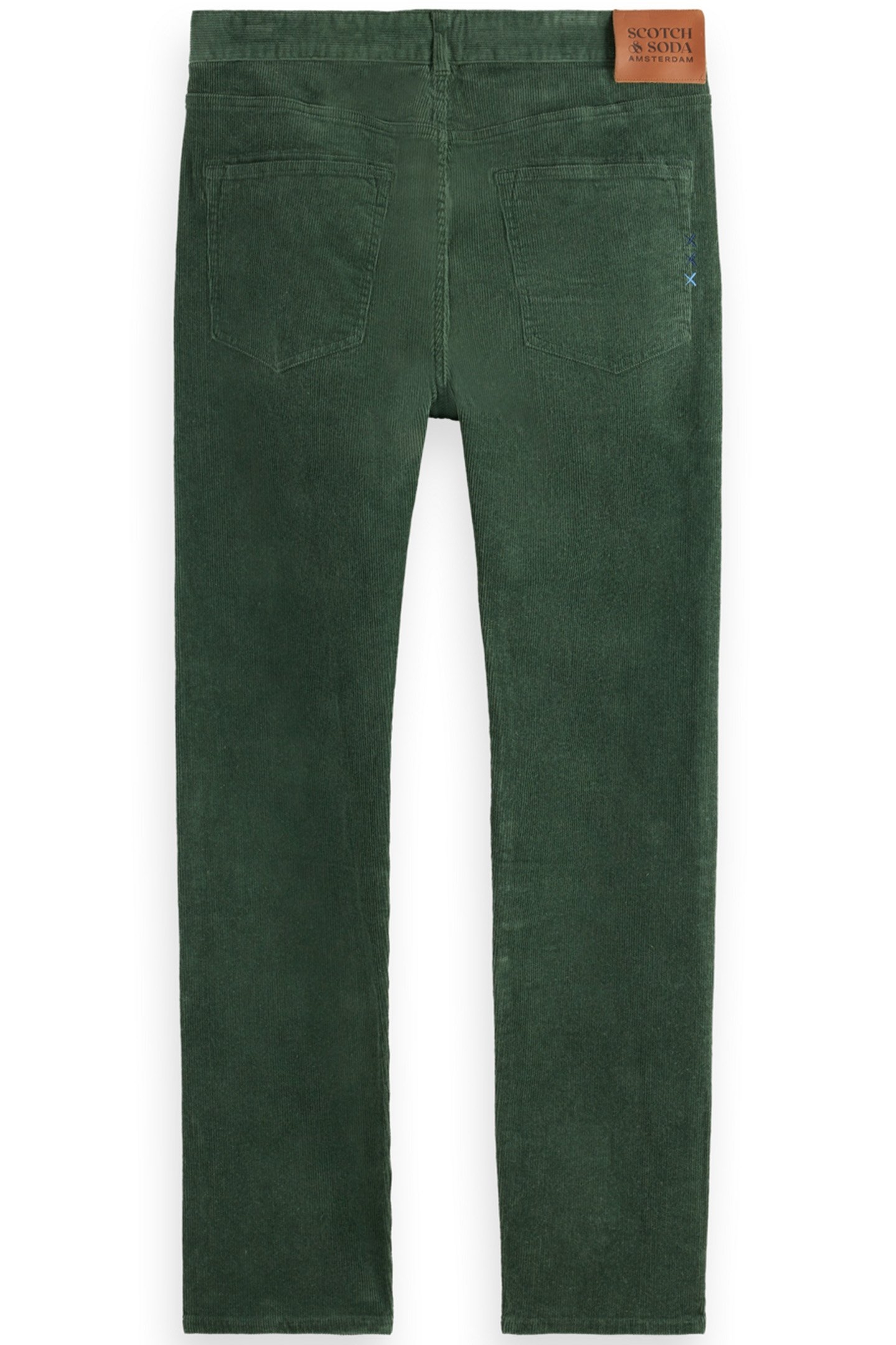 RALSTON 5 POCKET CORDUROY CHINO PINE GREEN 5