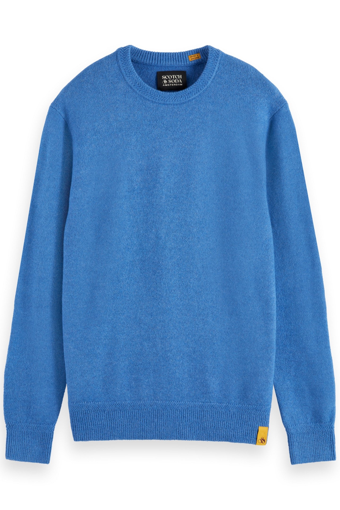 SOFT KNIT REGULAR FIT SWEATER SMART BLUE 4