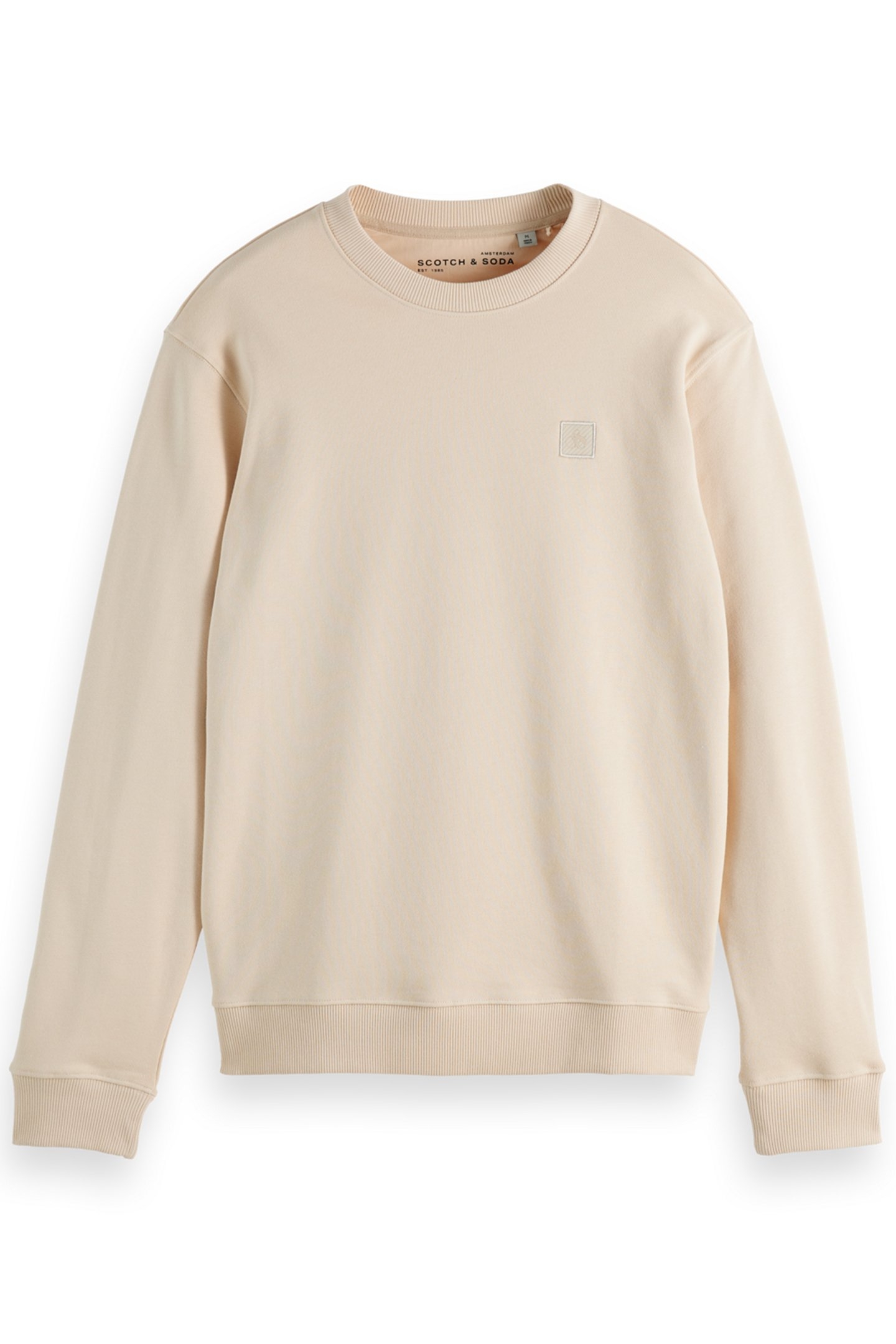 ESSENTIAL LOGO BADGE CREW PARCHMENT 4