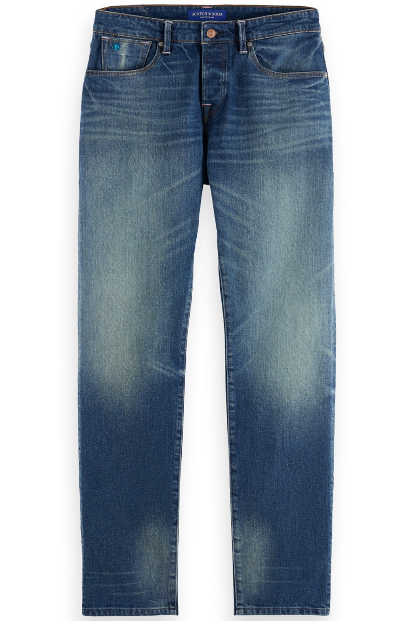 RALSTON REGULAR SLIM JEANS - BLUE STARTER 1